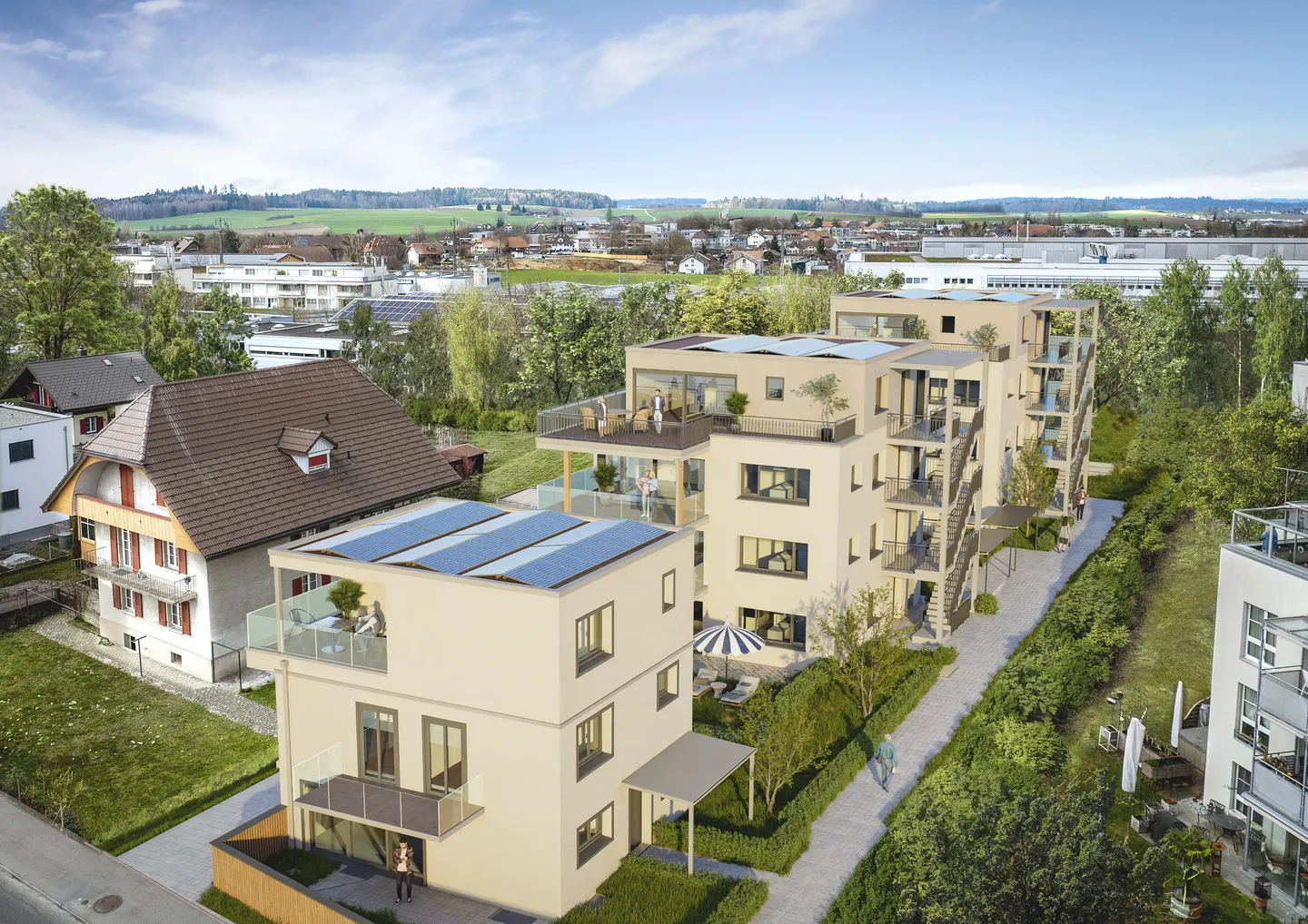 Nouvel appartement à Urtenen-Schönbühl – haut de gamme, moderne, déjà en construction - Photo 6 sur 7