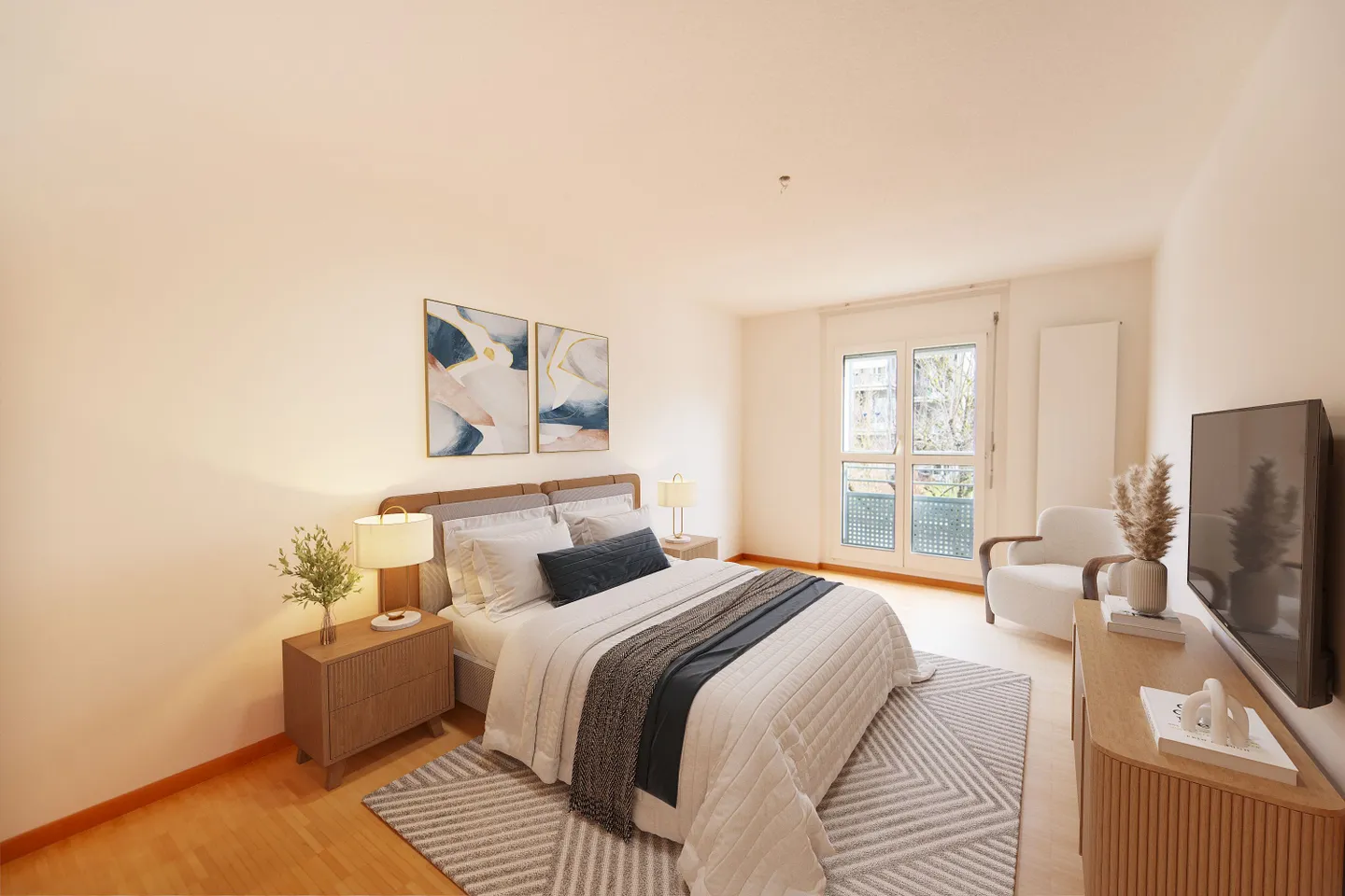Vivere con comfort: propria lavatrice, grande balcone e molto spazio - Foto 9 di 13