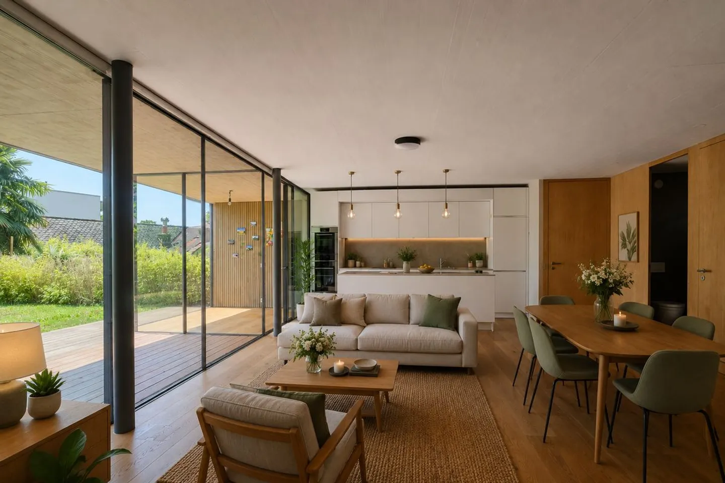 Modern Duplex with Garden near the Lake - Photo 1 of 8