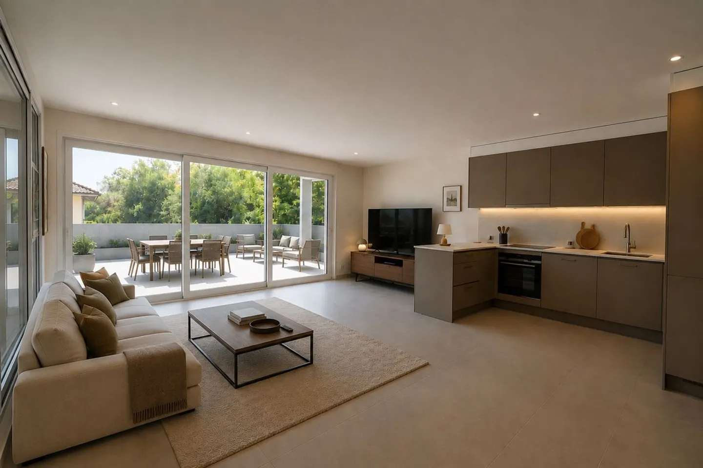 Luxuswohnung und Garten im Zentrum von Pully - Foto 3 von 4