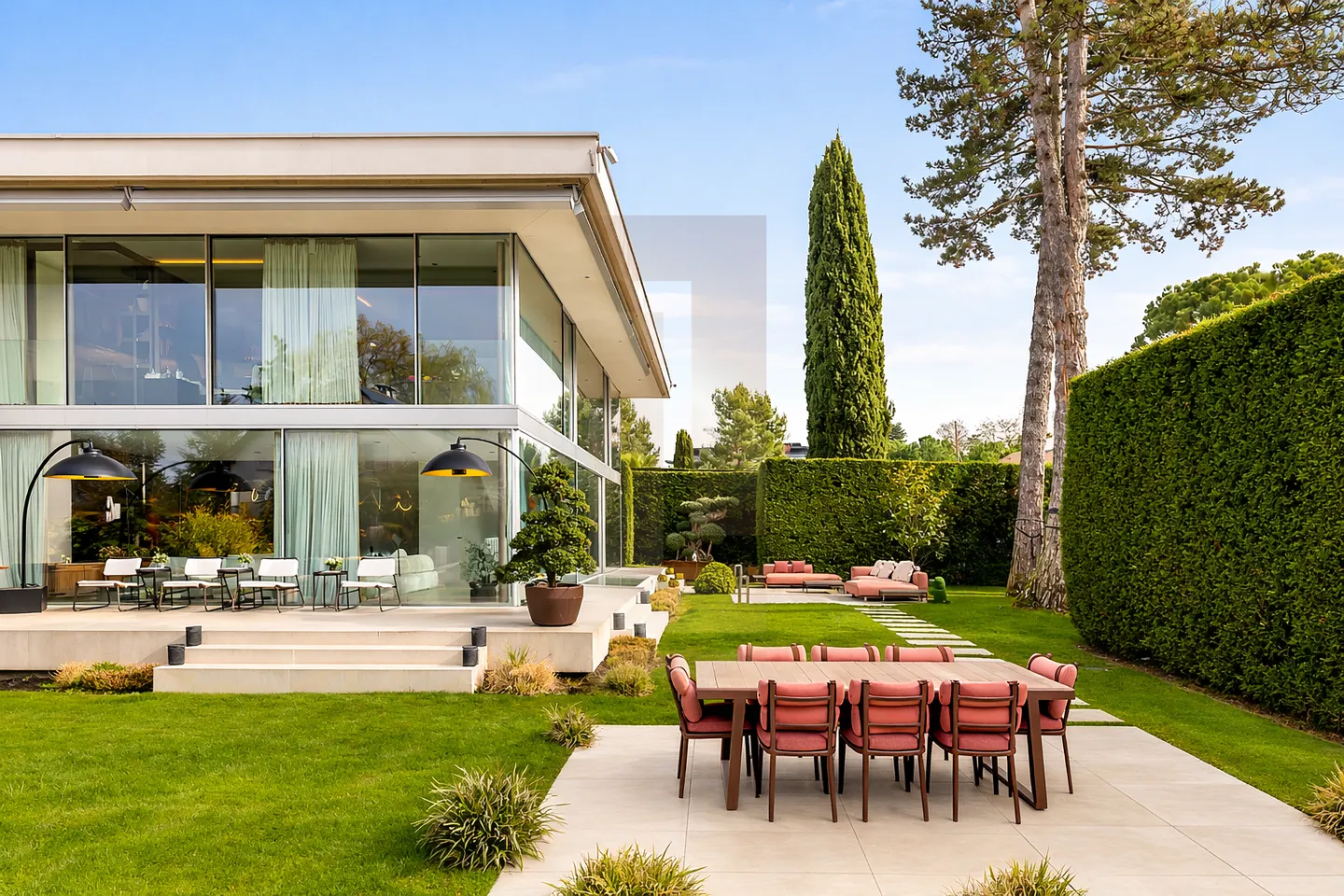 Maison Contemporaine à Genève - Photo 1 sur 3