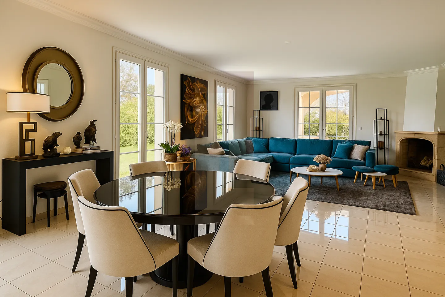 Wunderschöne Villa mit Blick auf den See in Cologny - Foto 3 von 6