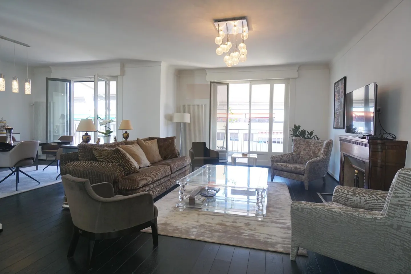 Wunderschöne möblierte Penthousewohnung im Herzen von Champel - Foto 1 von 13