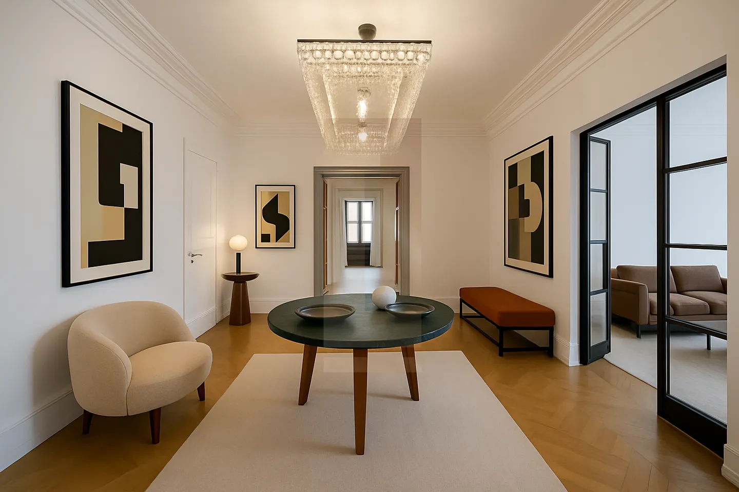 Magnifique appartement rénové à proximité immédiate du Parc-Bertrand - Photo 1 sur 2