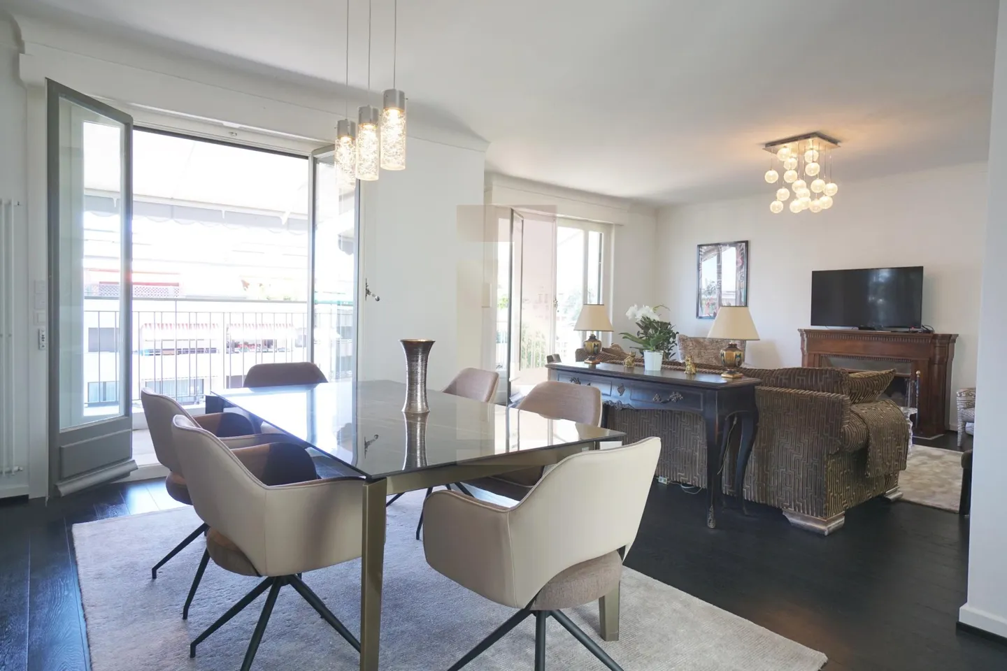 Wunderschöne möblierte Penthousewohnung im Herzen von Champel - Foto 5 von 13