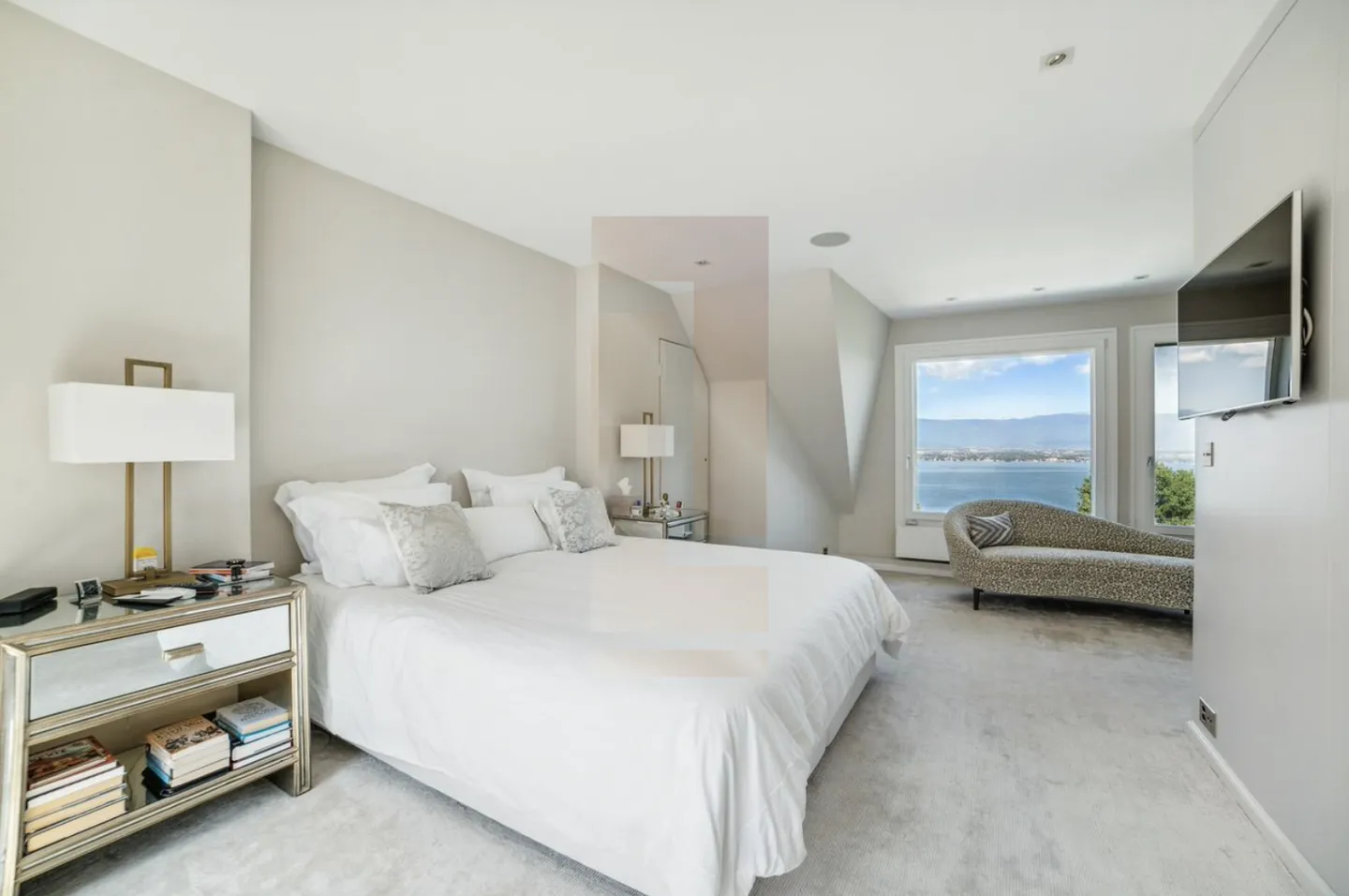 Sublime casa con vista lago ad Anières - Foto 5 di 8