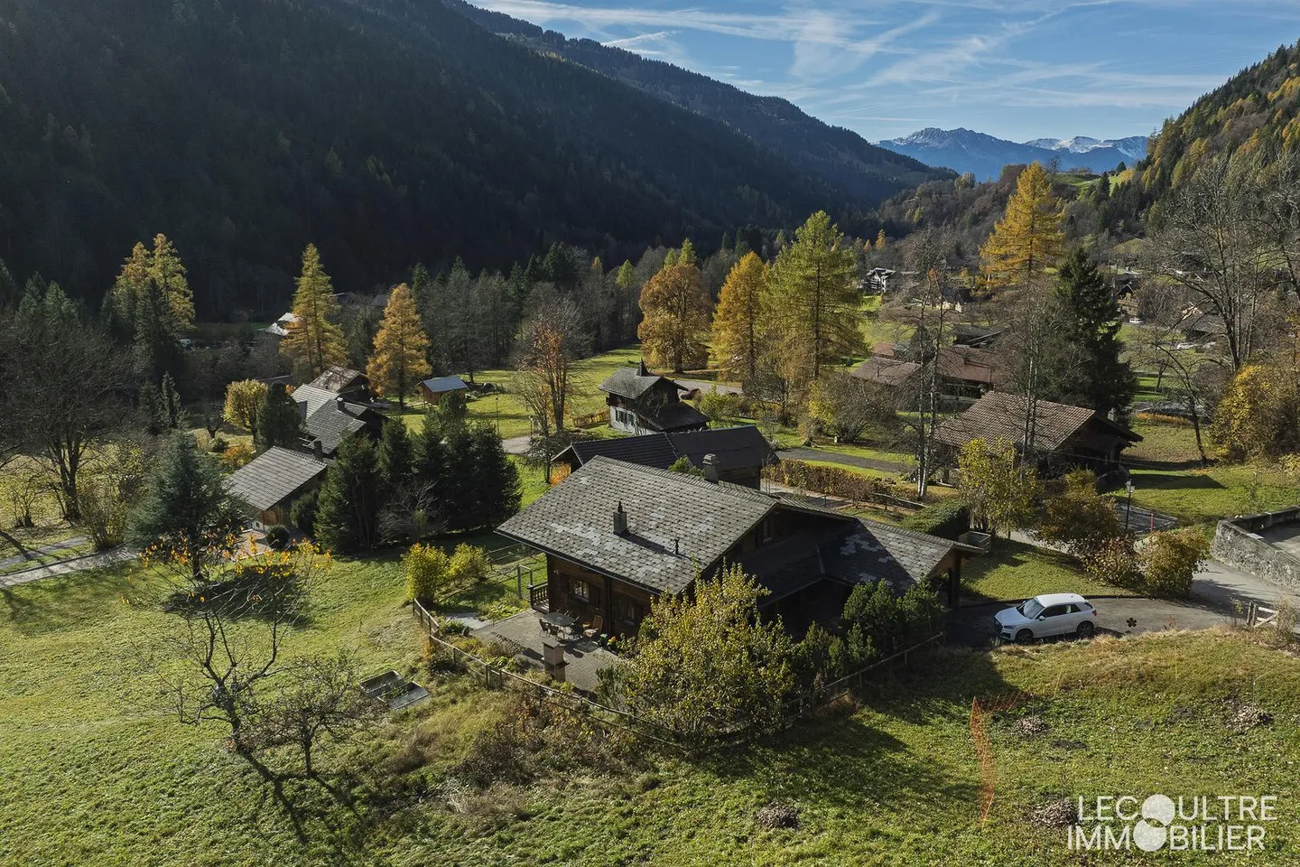 Les Plans-sur-Bex - Individuelles Chalet mit 6,5 Zimmern - Foto 3 von 13