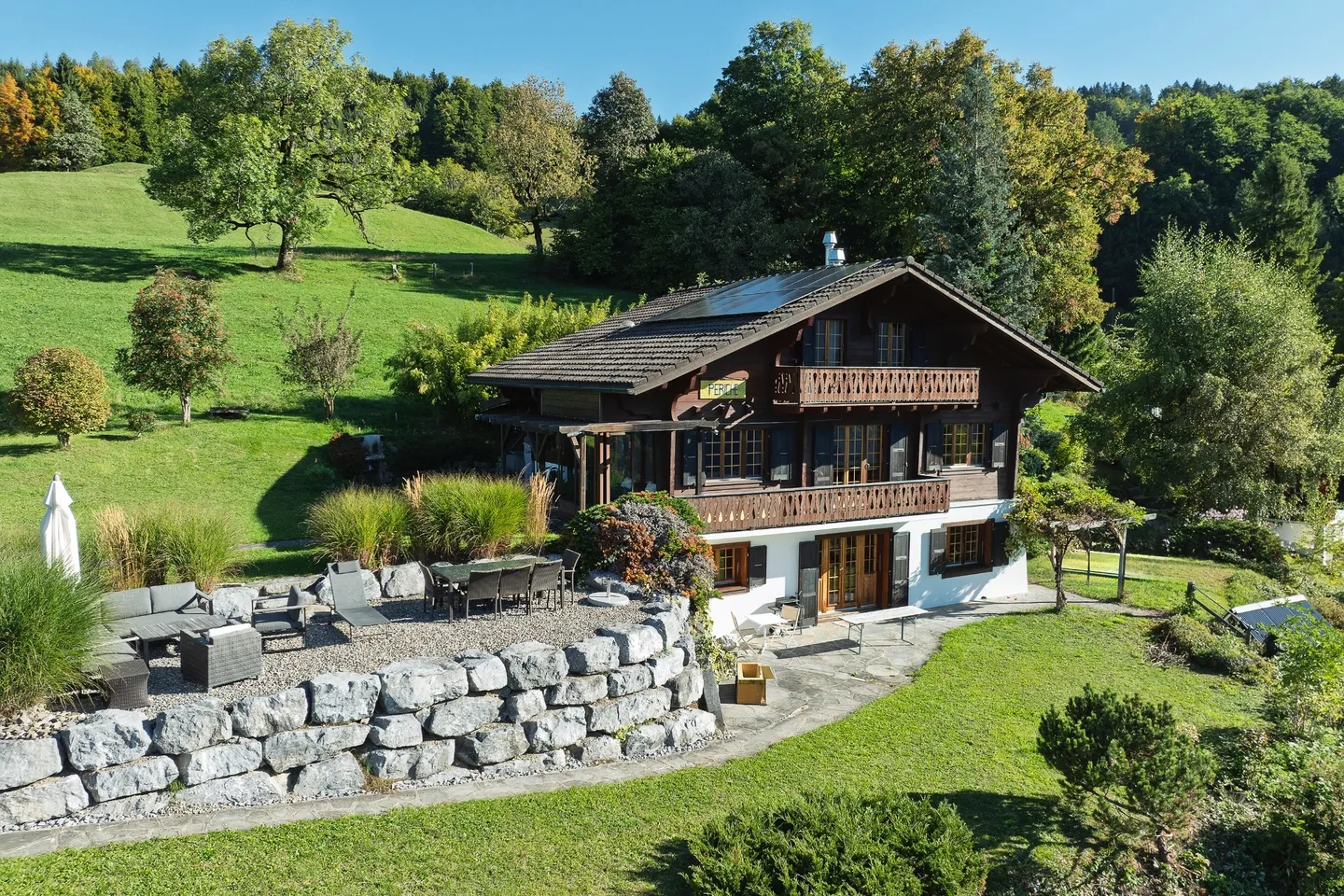 Chalet indipendente di 7,5 stanze a Posses-sur-Bex - Foto 1 di 13