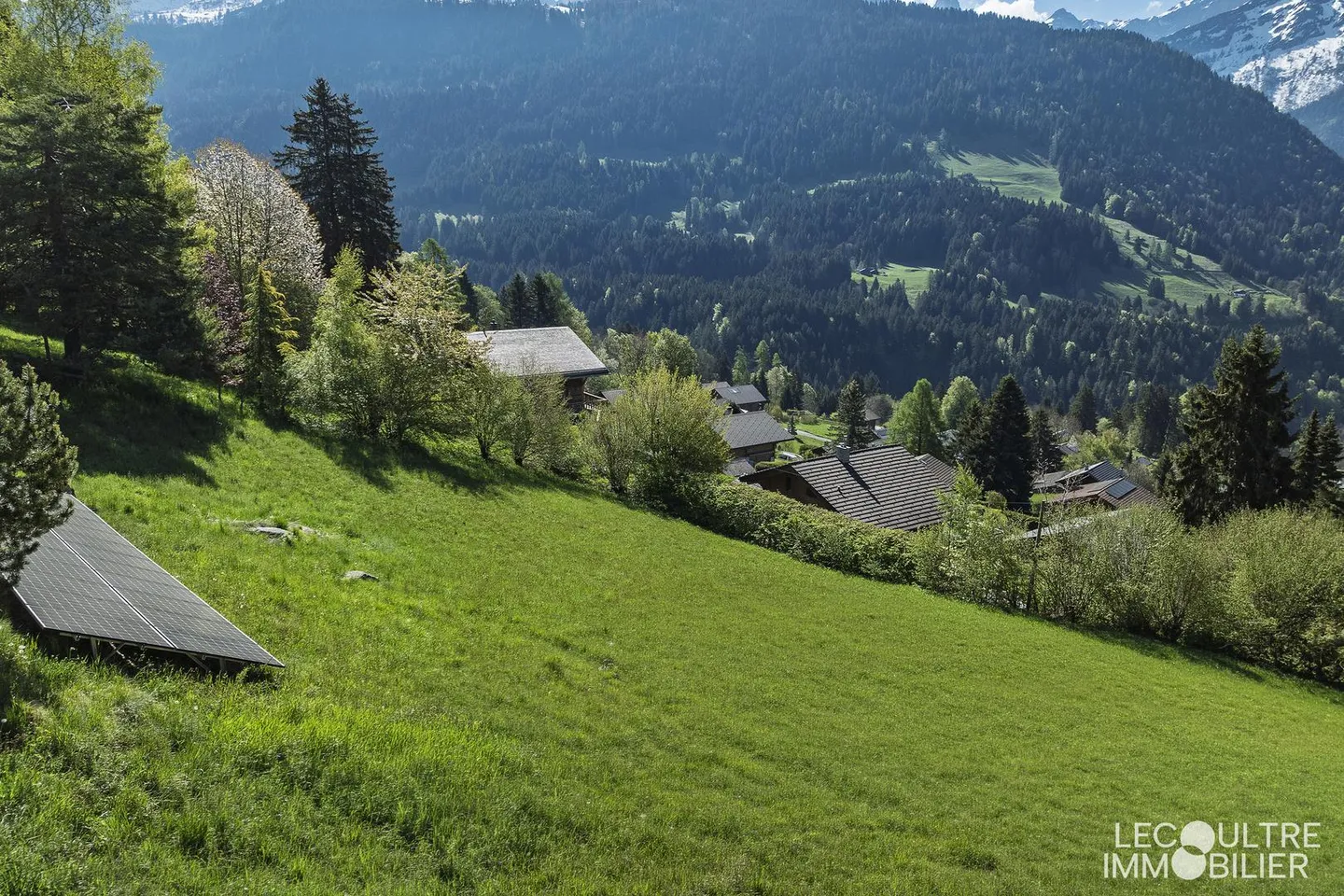 Gryon - Baugrundstück nur wenige Schritte von den Annehmlichkeiten entfernt - Foto 2 von 3