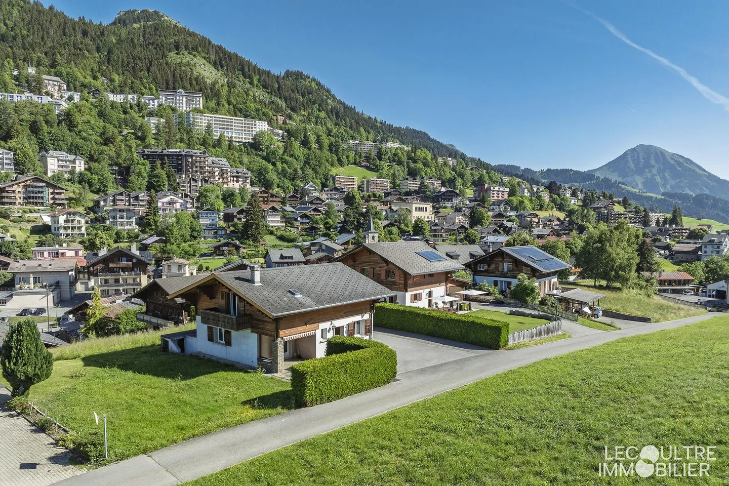 Leysin - Individuelles Chalet mit 4,5 Zimmern in begehrter Lage - Foto 9 von 9