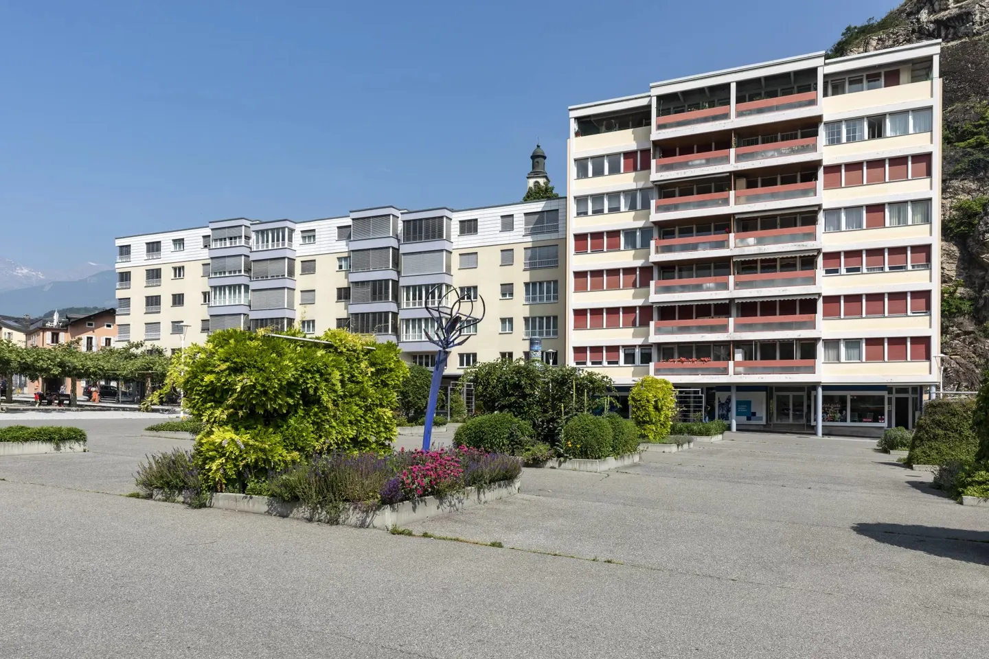Eccezionale – Da prendere appartamento di 4,5 stanze al 6° piano idealmente situato nel cuore della città di Sion - Foto 12 di 12