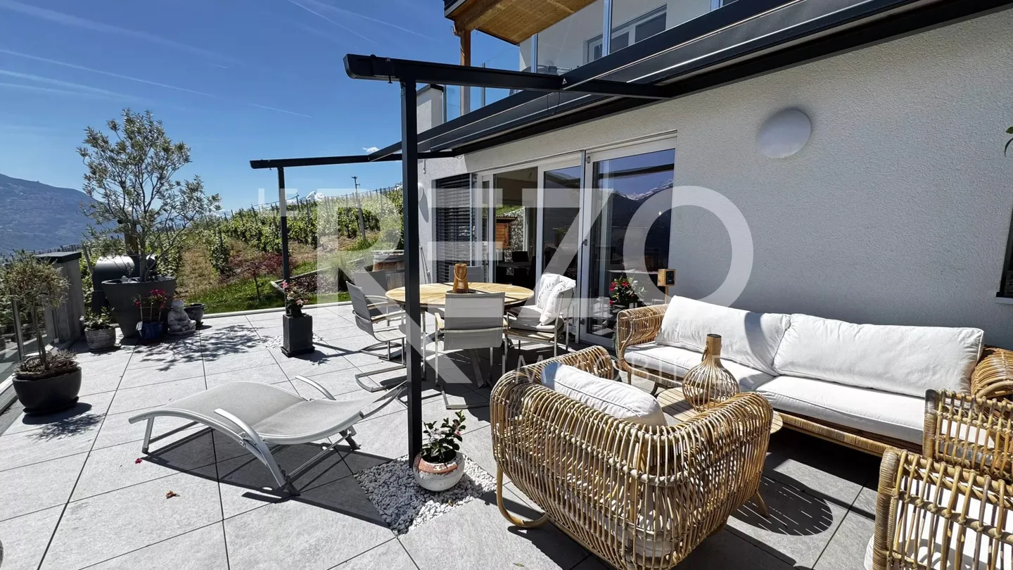 5.5-room house with panoramic view - Ayent - Photo 2 of 13