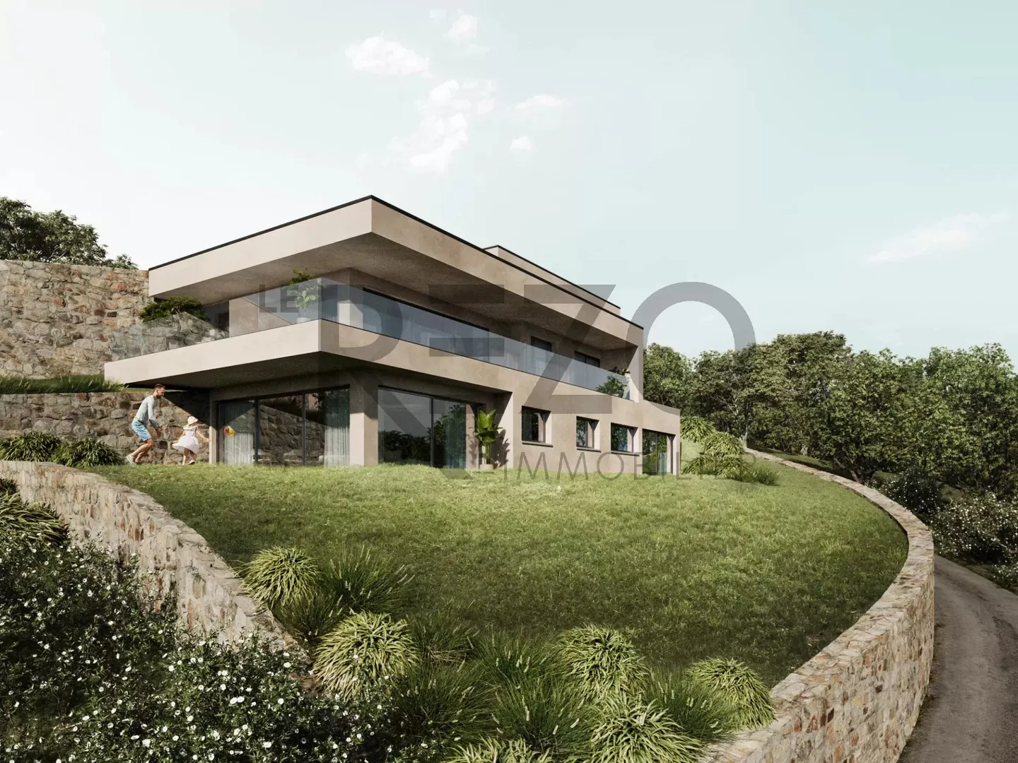 Magnifica villa indipendente sulla collina di St-Léonard - Foto 8 di 9