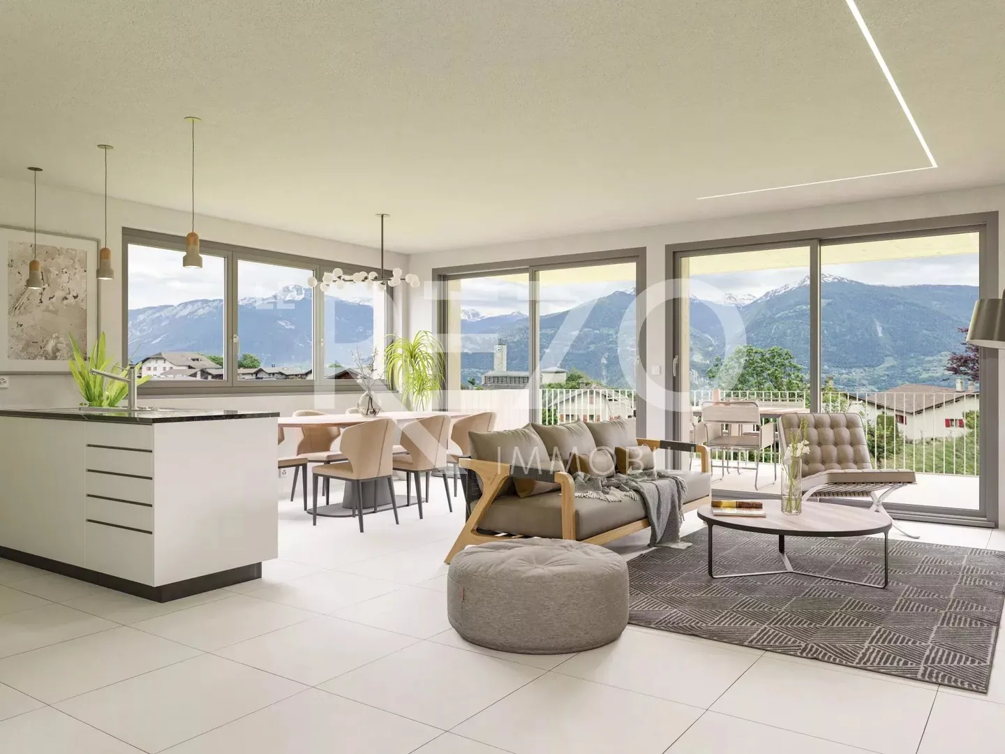 Vendita Appartamento 2.5 stanze - Chermignon - Foto 1 di 4
