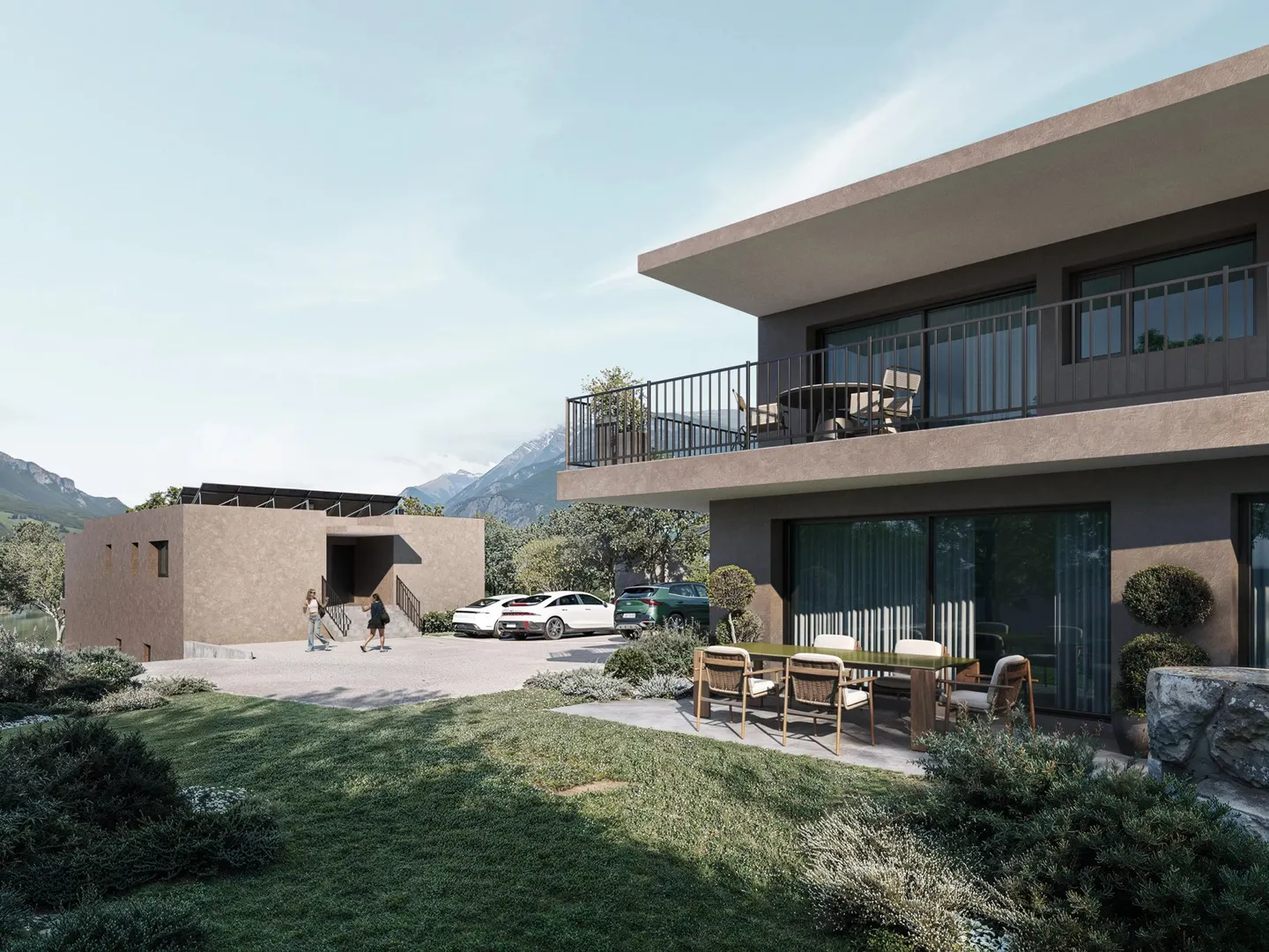 RESIDENZA LADARAÏ, il tuo nuovo appartamento 2.5 a Riddes con terrazza di 16 m² - Foto 3 di 4