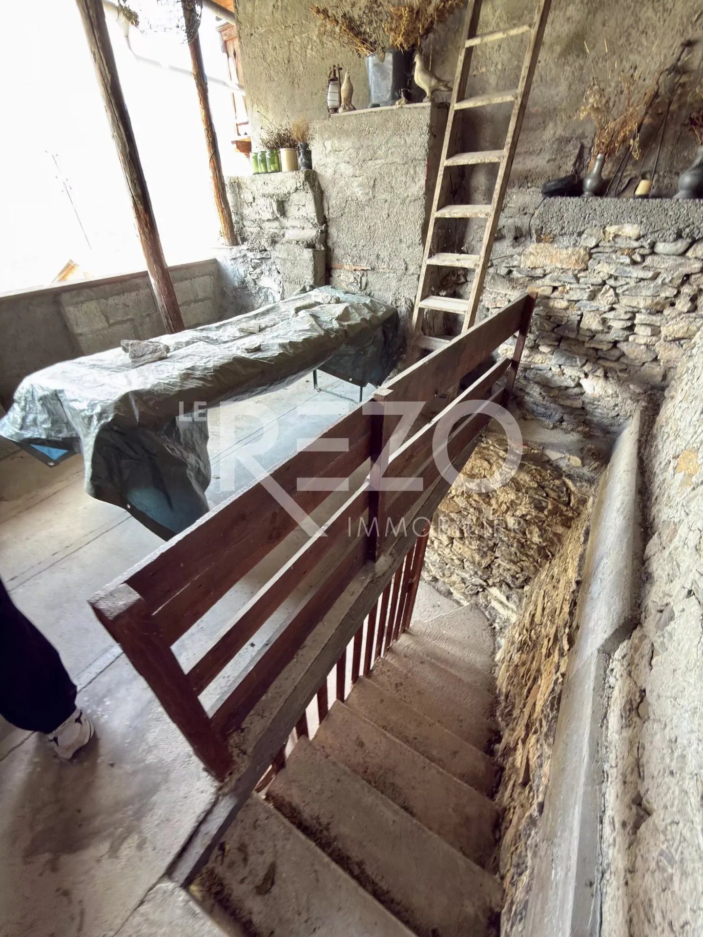 Maison de village 2,5 pièces avec dépendances de 30m2. Ollon, VS. - Foto 9 von 13