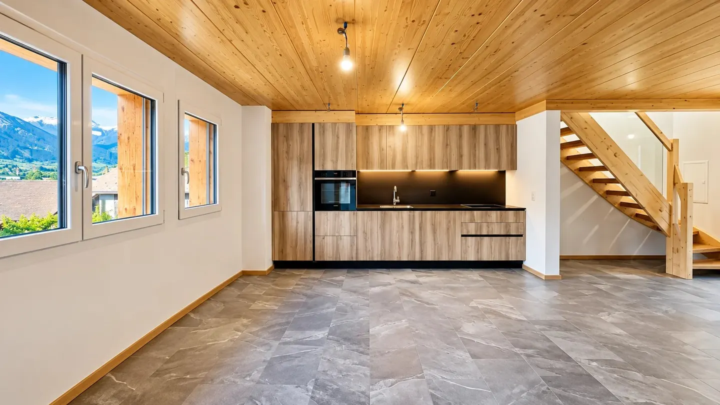 Herzstück in Chalais – Magnificent neues Duplex von 98 m² mit hochwertigen Ausstattungen - Foto 2 von 13