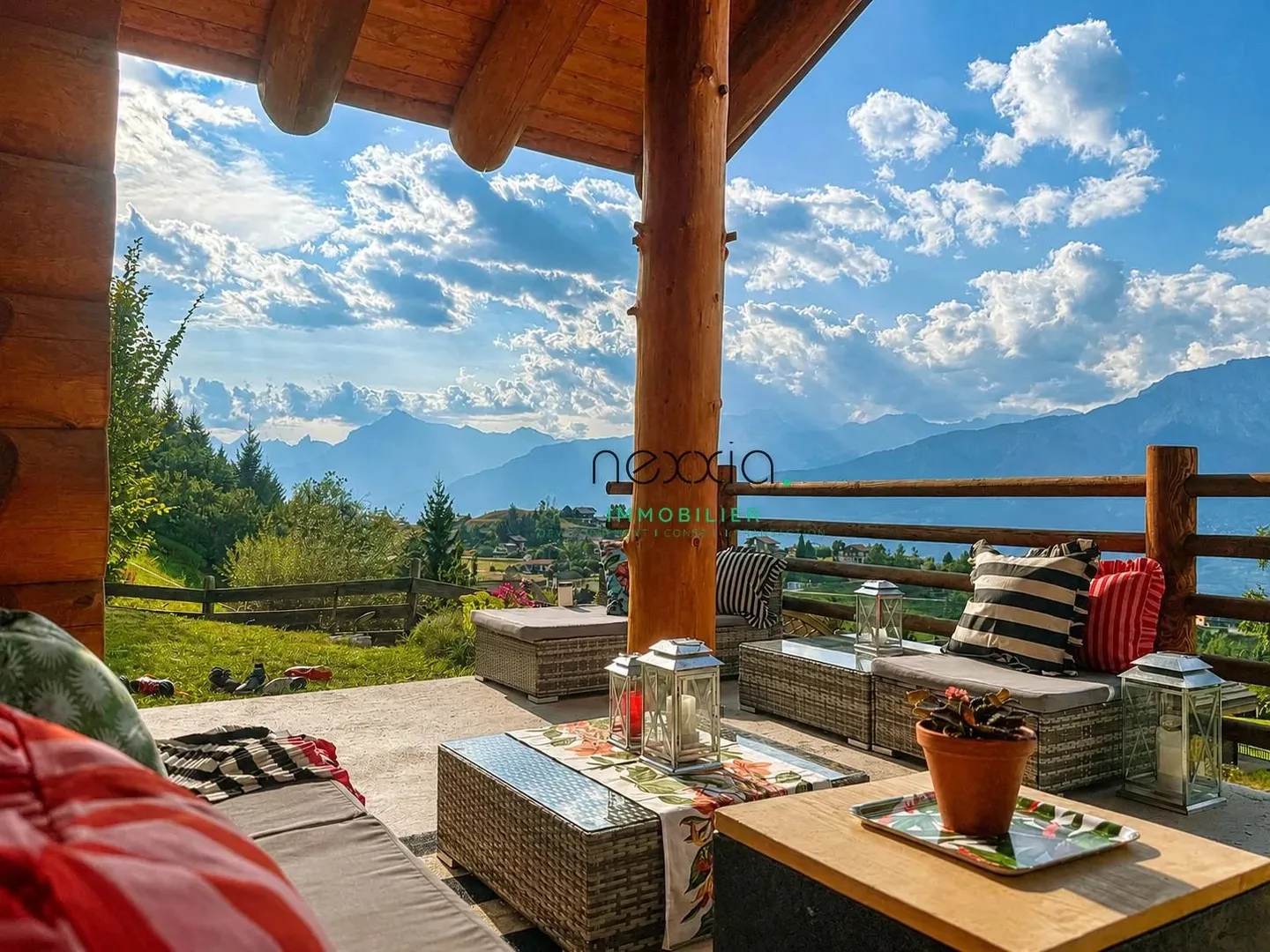 Magnifico chalet con vista panoramica a Nax - Foto 2 di 13