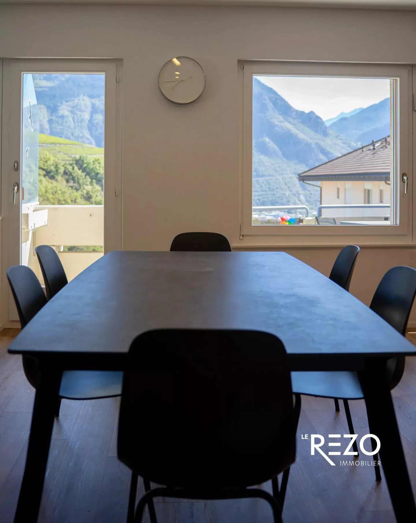 Superbo attico di 4,5 locali con vista panoramica. Veyras, Noble-Contrée, VS. - Foto 4 di 13