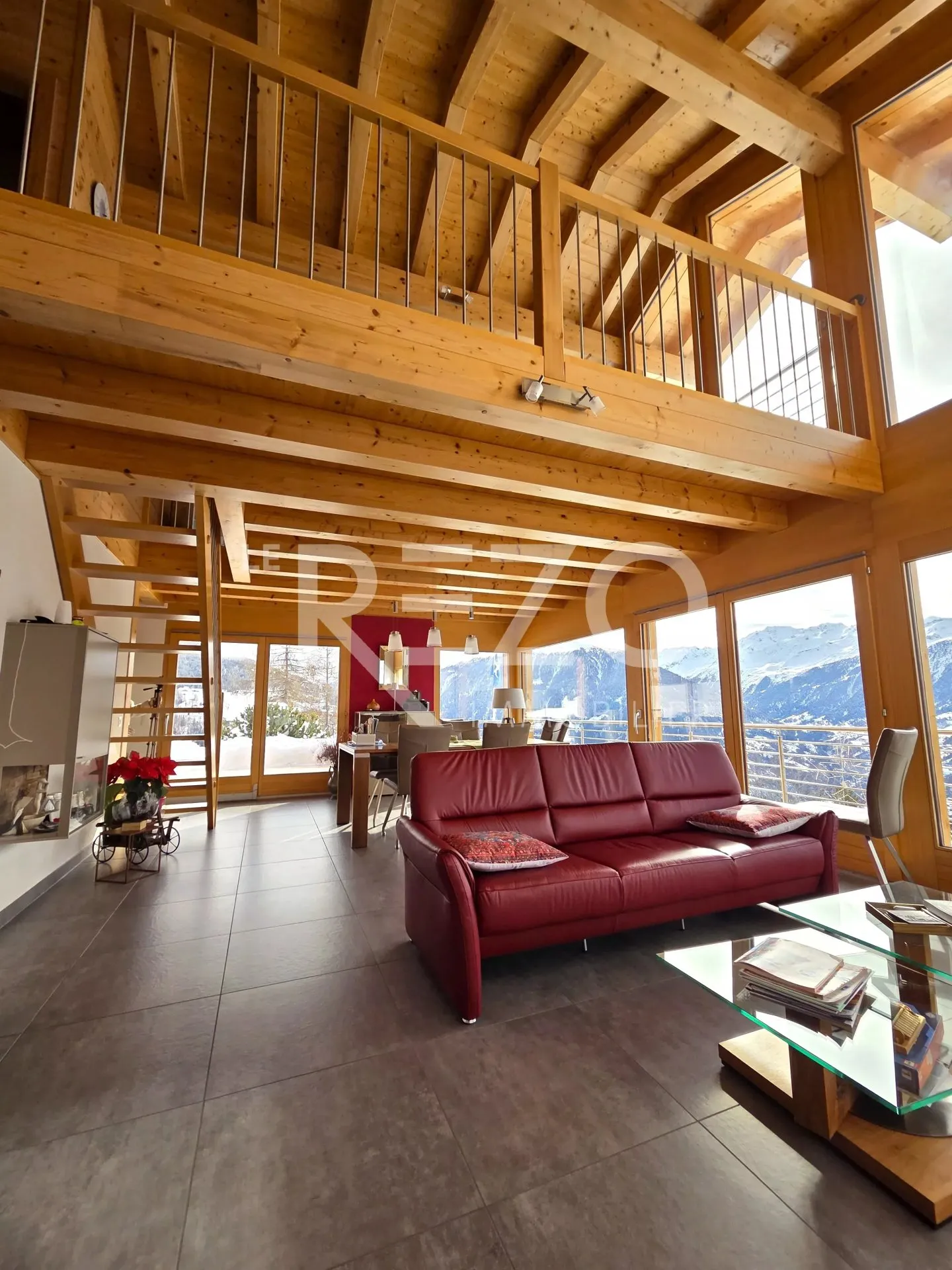 Magnificent modern chalet - Panoramic view - Mase Val-d'Hérens - Photo 3 of 13