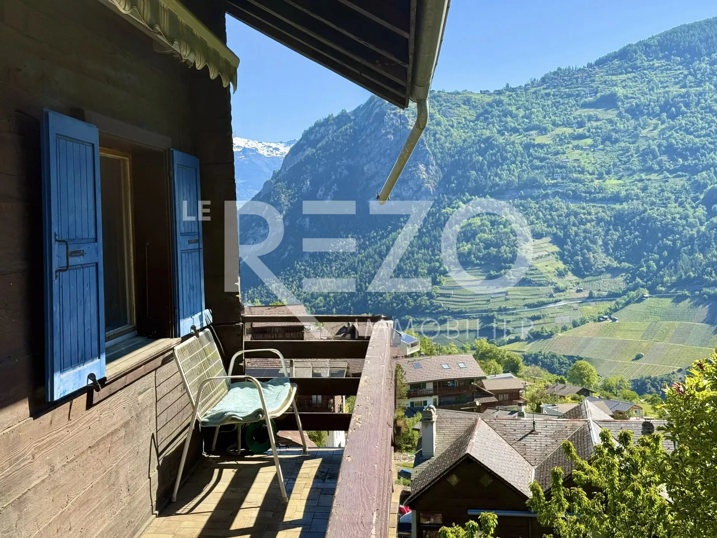 Village house with superb panoramic view. Vex, Val d'Hérens - Photo 1 of 13