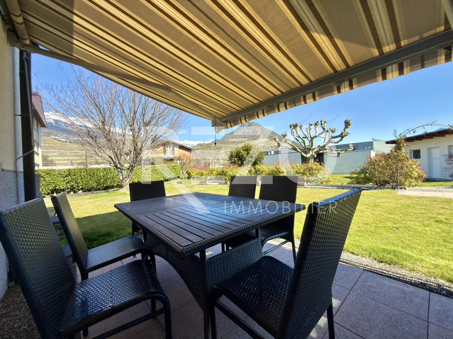 Family house on a beautiful plot of 1205m2 - Uvrier (1958), Sion. - Photo 6 of 13