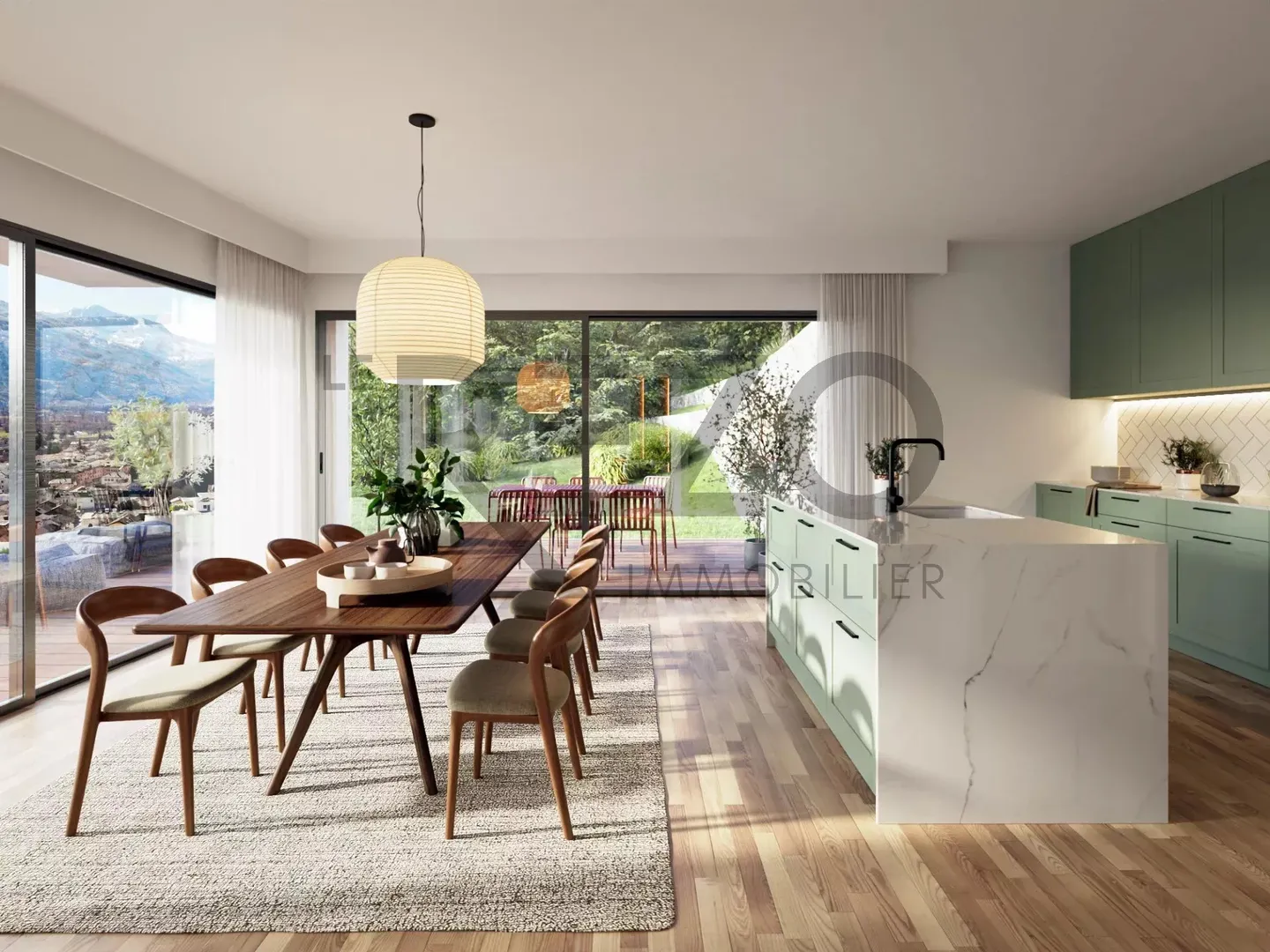 Magnifica villa indipendente sulla collina di St-Léonard - Foto 3 di 9