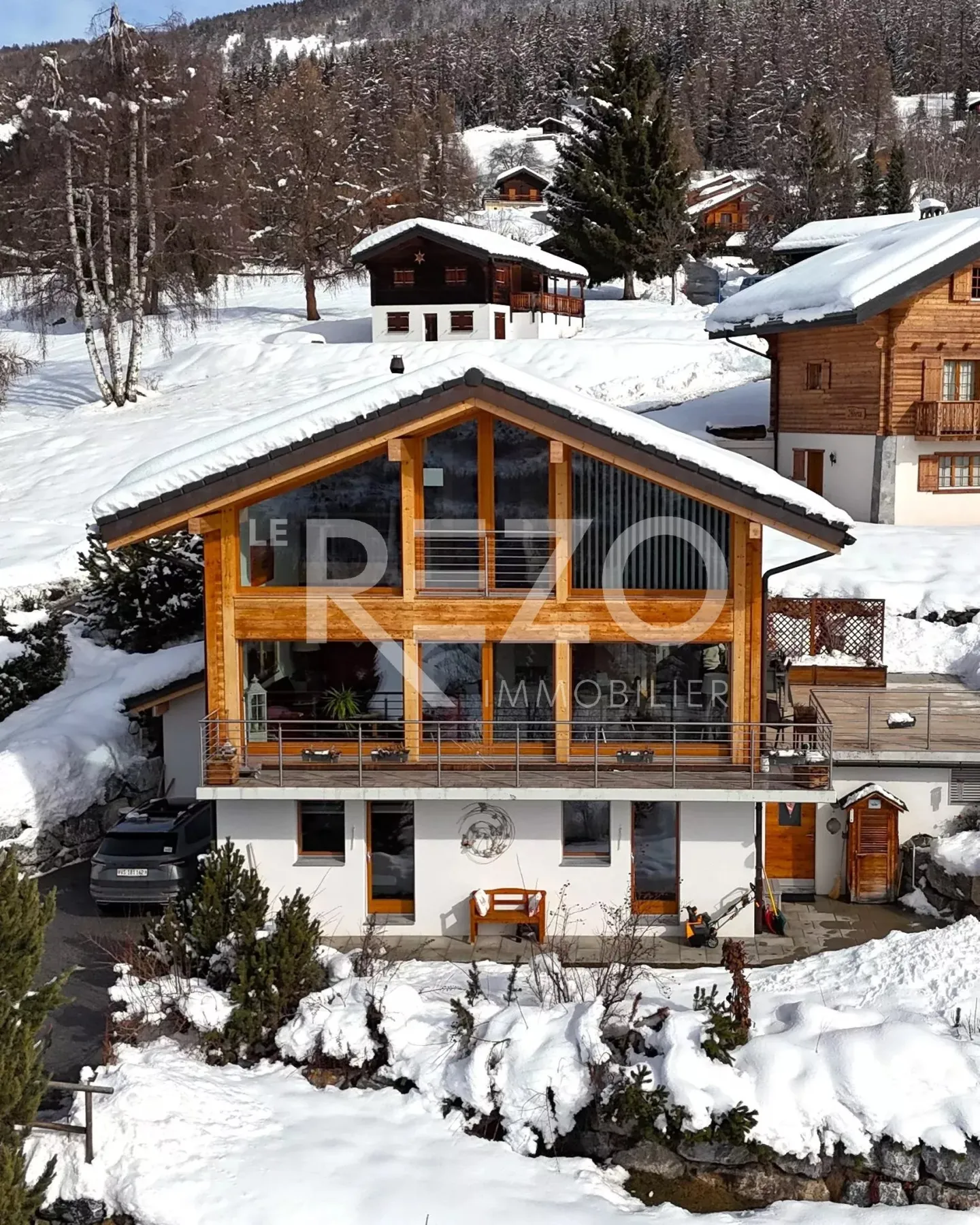 Magnificent modern chalet - Panoramic view - Mase Val-d'Hérens - Photo 1 of 13