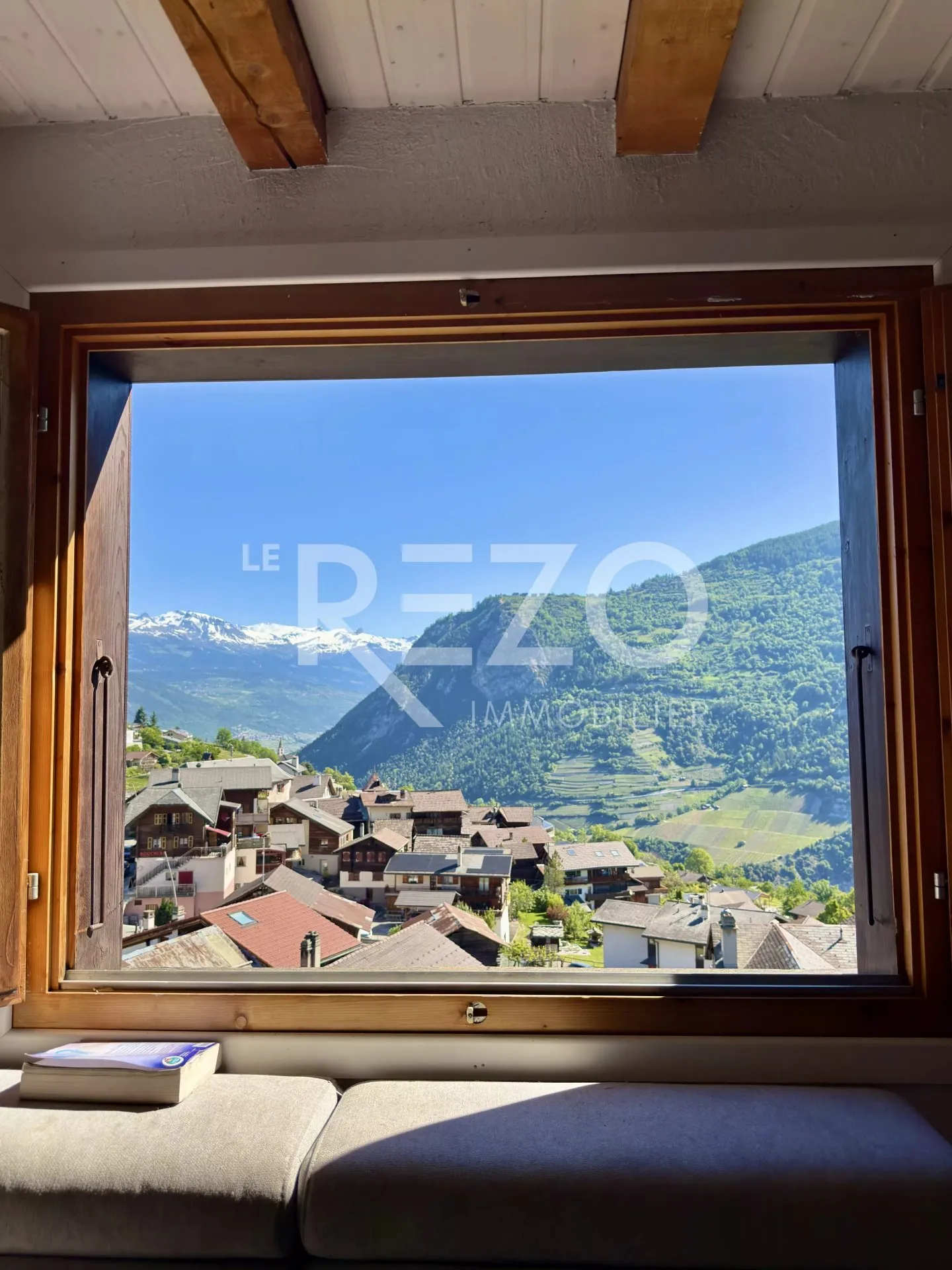 Village house with superb panoramic view. Vex, Val d'Hérens - Photo 4 of 13