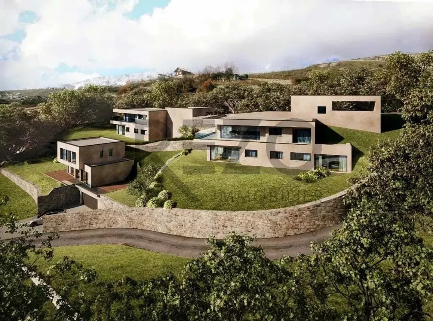 Magnifica villa indipendente sulla collina di St-Léonard - Foto 2 di 9