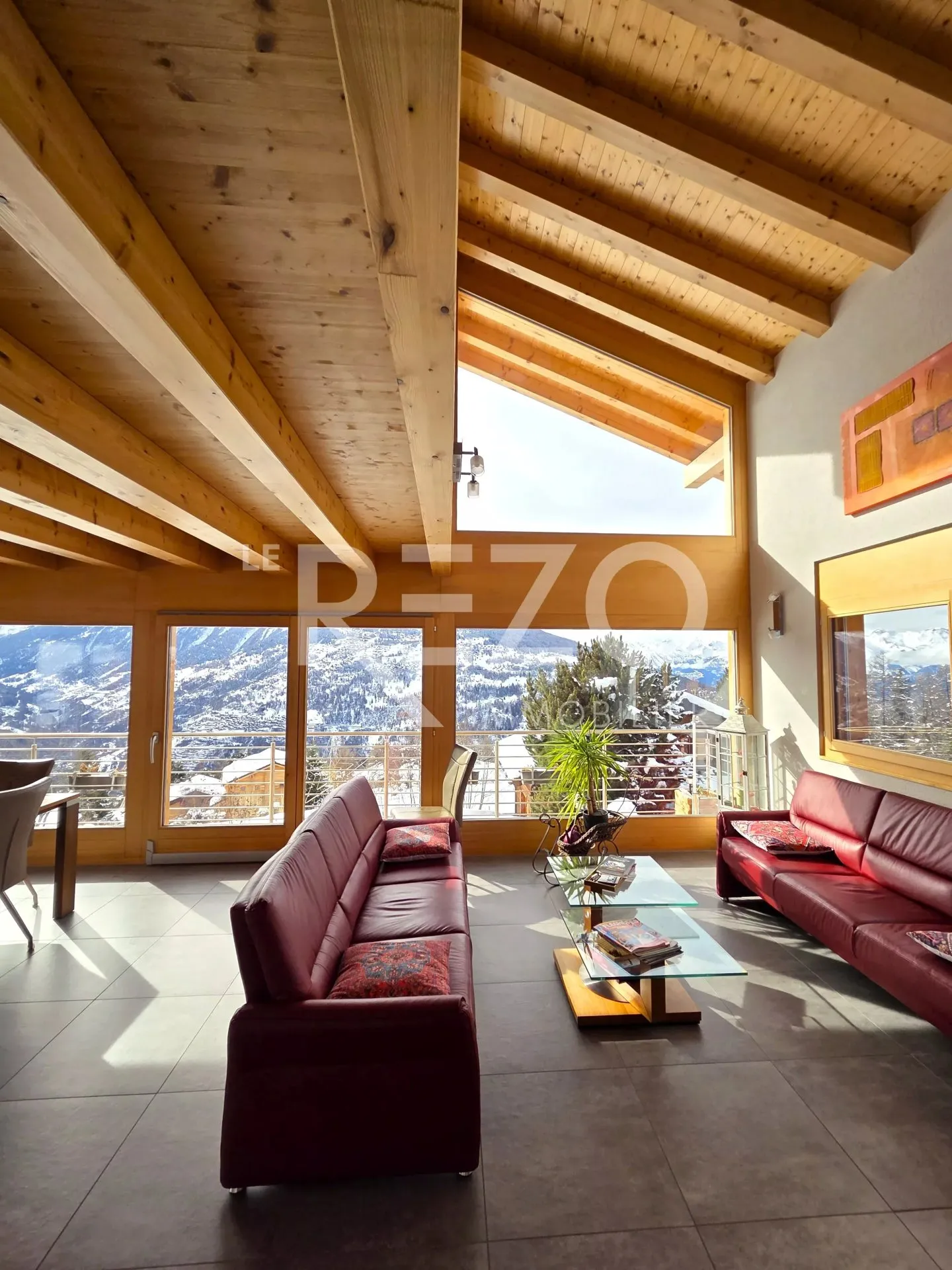 Magnificent modern chalet - Panoramic view - Mase Val-d'Hérens - Photo 2 of 13