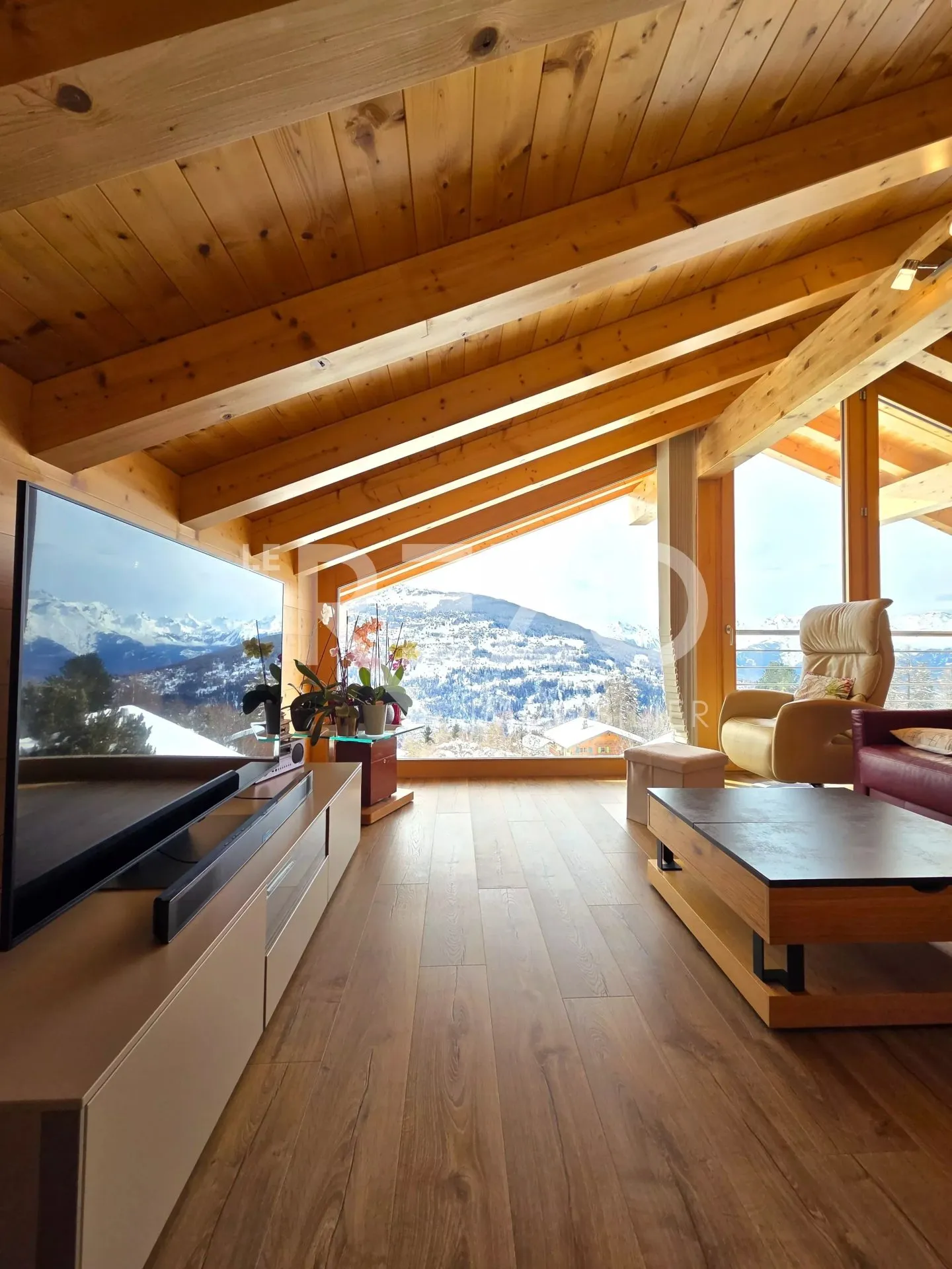 Magnificent modern chalet - Panoramic view - Mase Val-d'Hérens - Photo 7 of 13