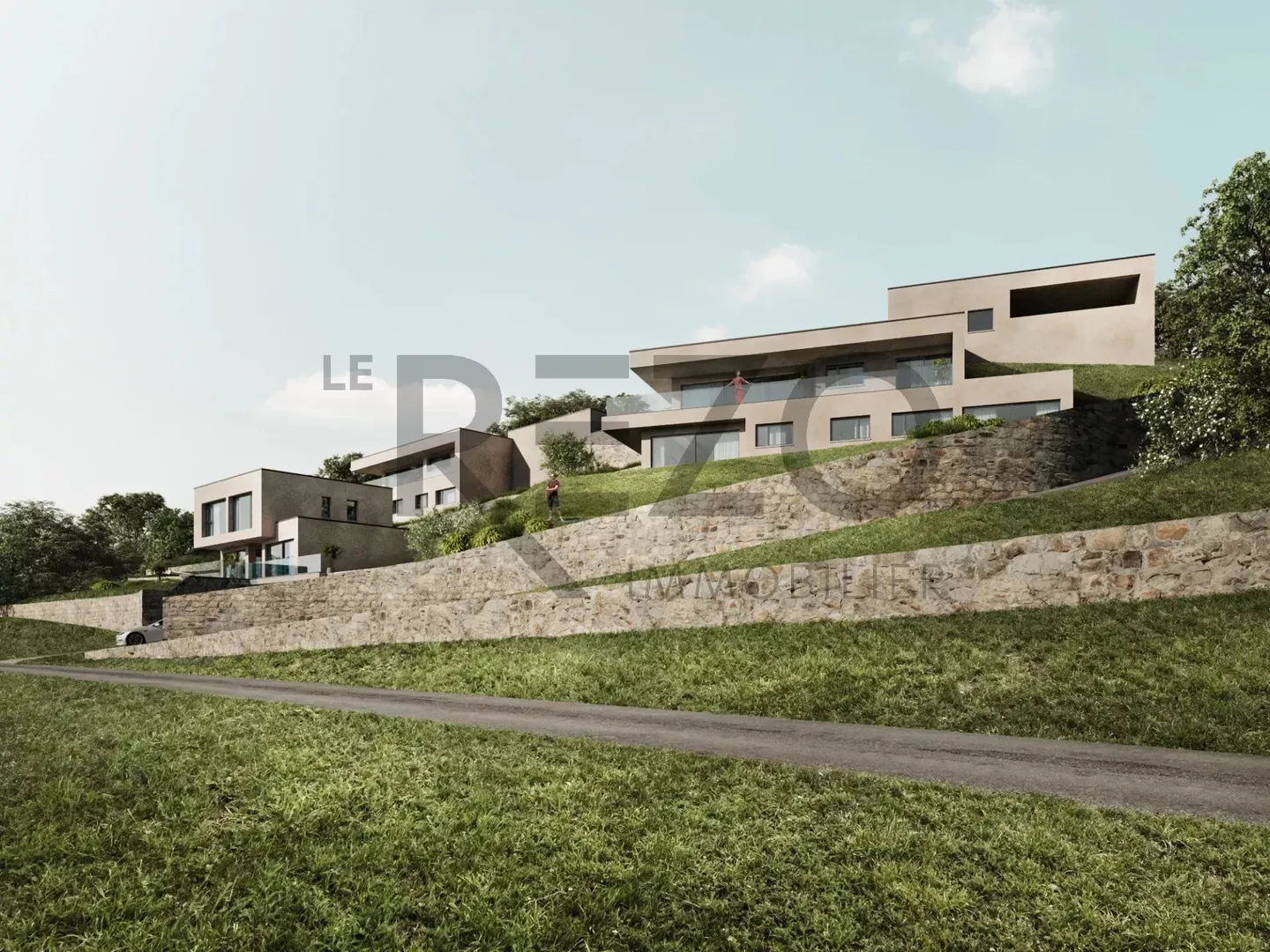 Magnifica villa indipendente sulla collina di St-Léonard - Foto 9 di 9