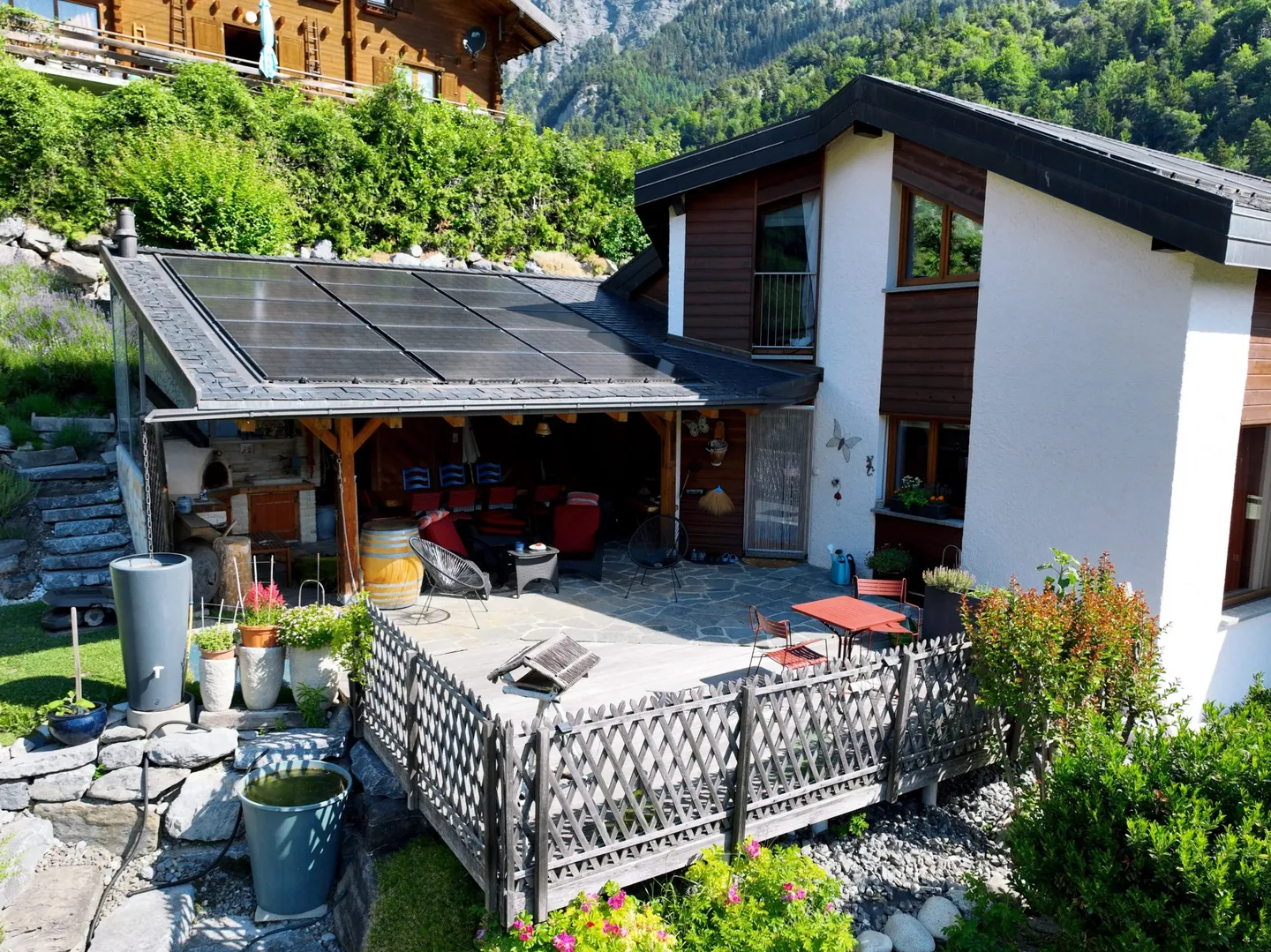 Villa familiare affascinante con terrazza coperta e vista eccezionale a Chamoson - Foto 12 di 12