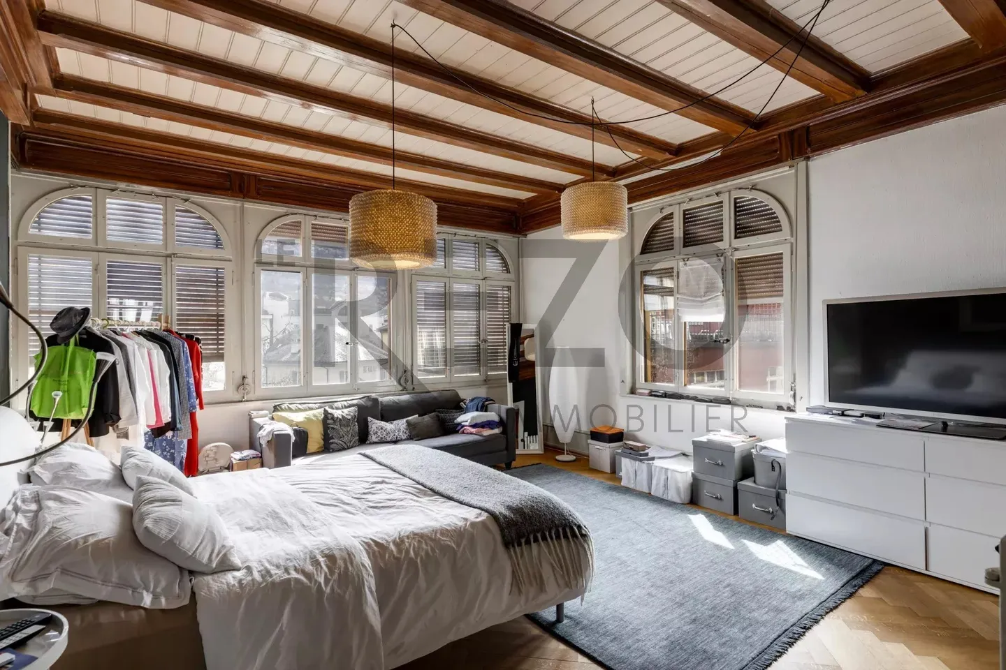 Magnificent building dating from the 19th century located in the heart of Sion - Photo 10 of 13