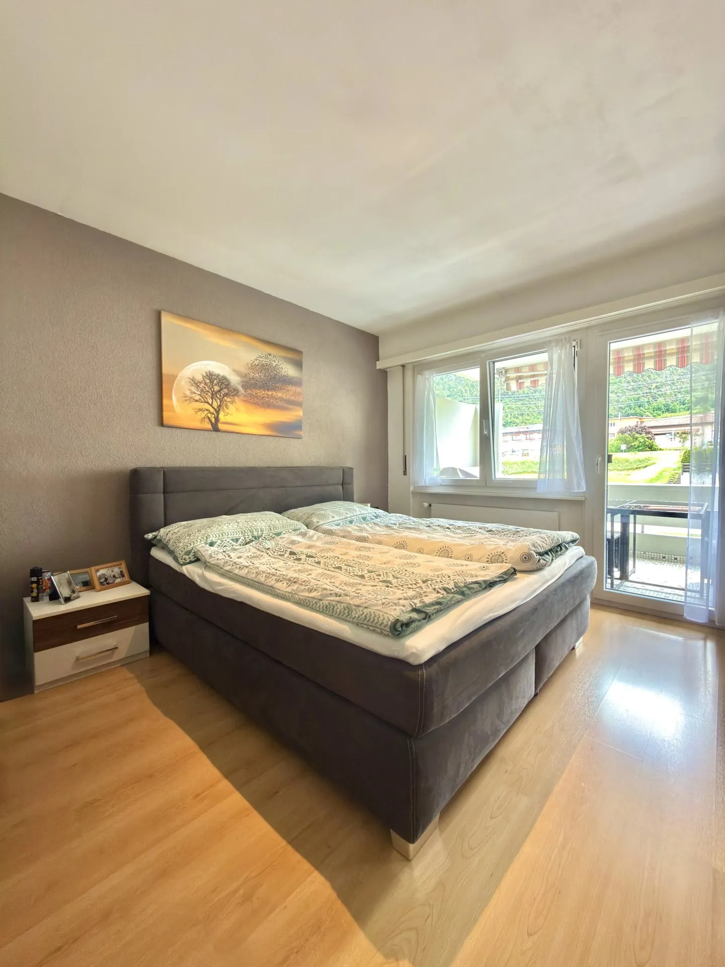 Helle 4,5-Zimmer-Wohnung mit großem nach Süden ausgerichteten Balkon - Grône. - Foto 13 von 13