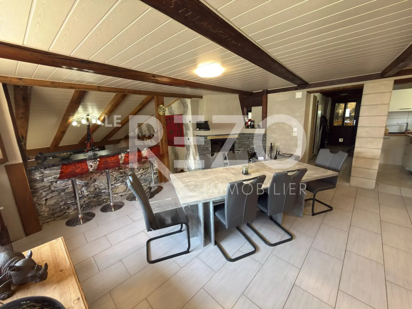 Casa di villaggio atipica con vista panoramica superba! Ollon, Cran-Montana, VS. - Foto 6 di 13
