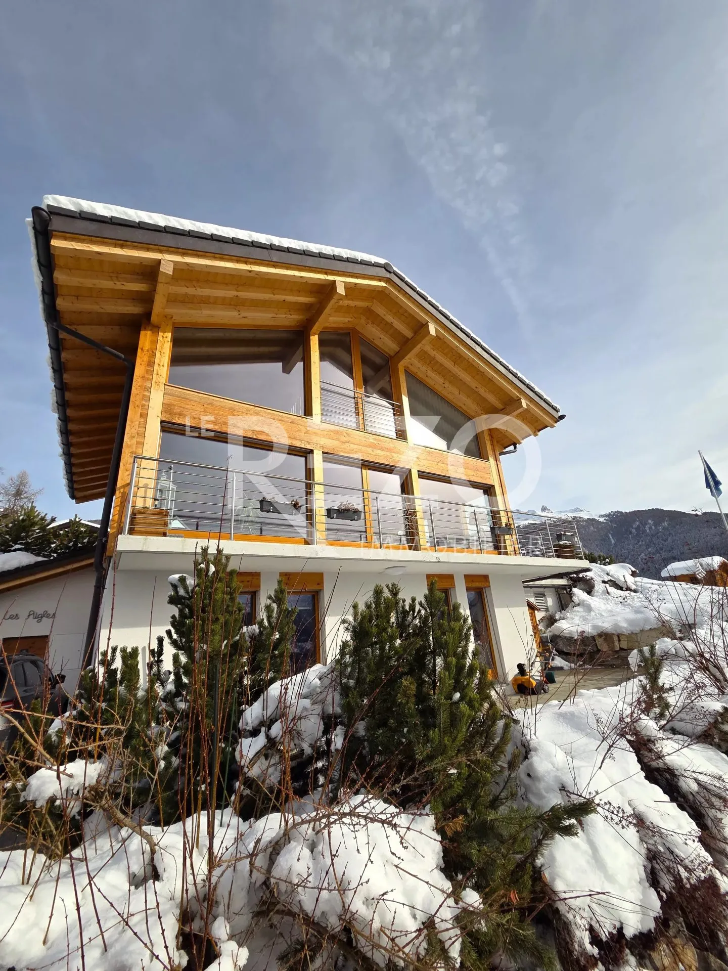 Magnificent modern chalet - Panoramic view - Mase Val-d'Hérens - Photo 10 of 13