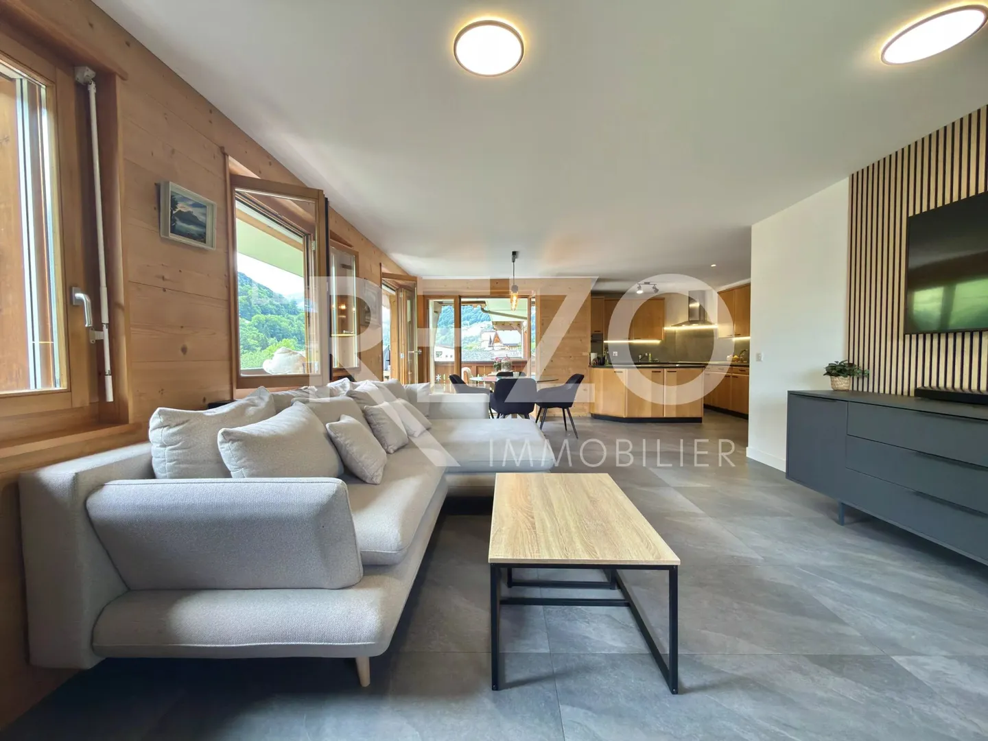 4,5-Zimmer-Wohnung mit grossem Balkon und Panoramablick. Troistorrents, VS - Foto 5 von 13