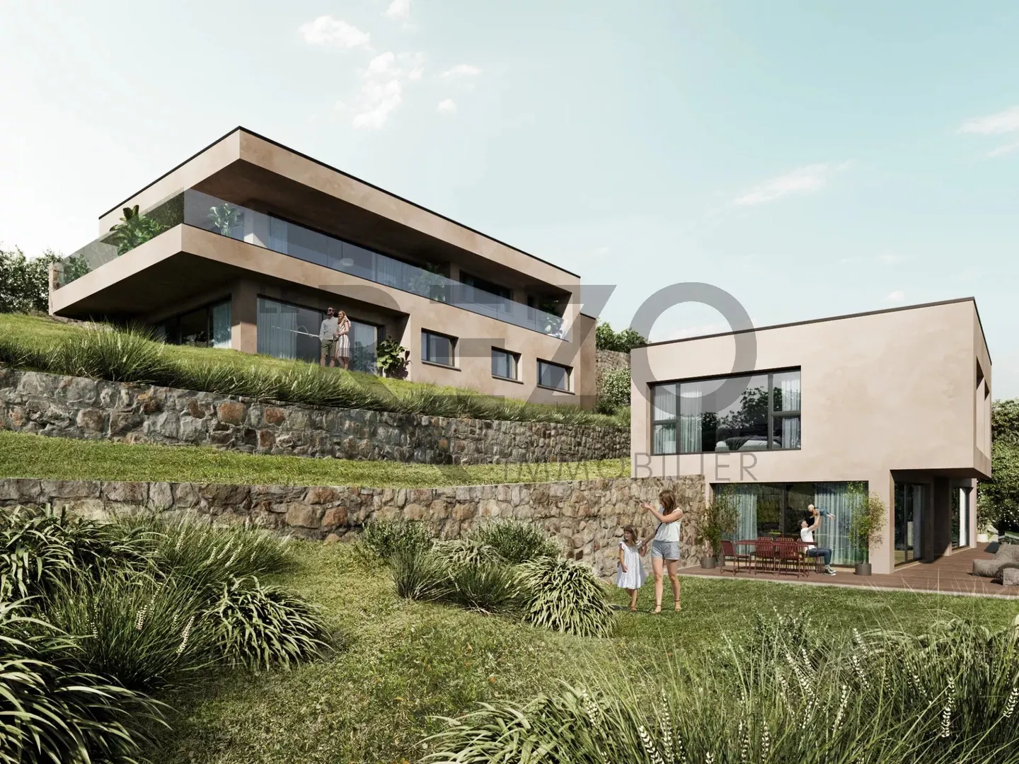Magnifica villa indipendente sulla collina di St-Léonard - Foto 6 di 9