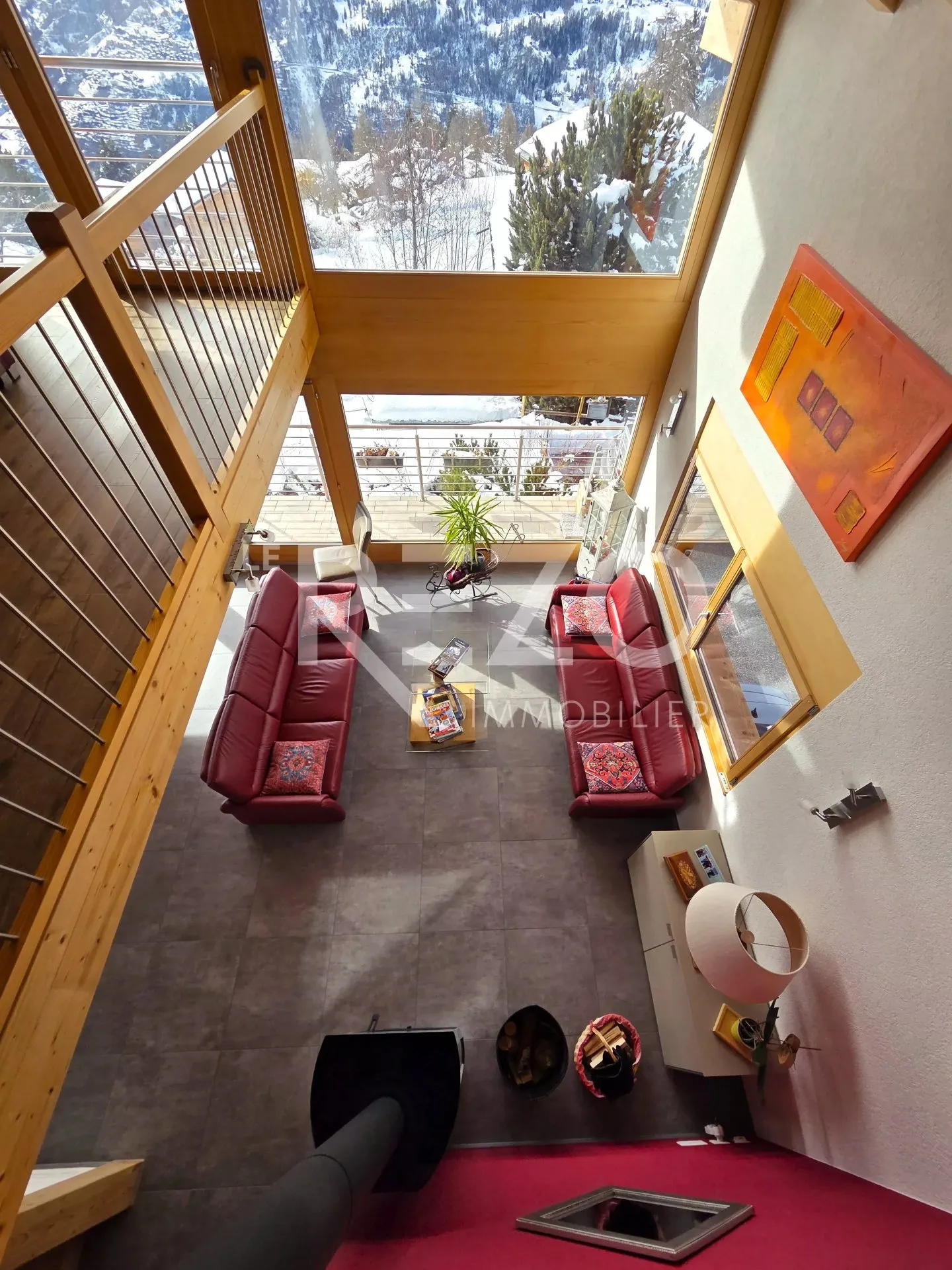 Magnificent modern chalet - Panoramic view - Mase Val-d'Hérens - Photo 8 of 13