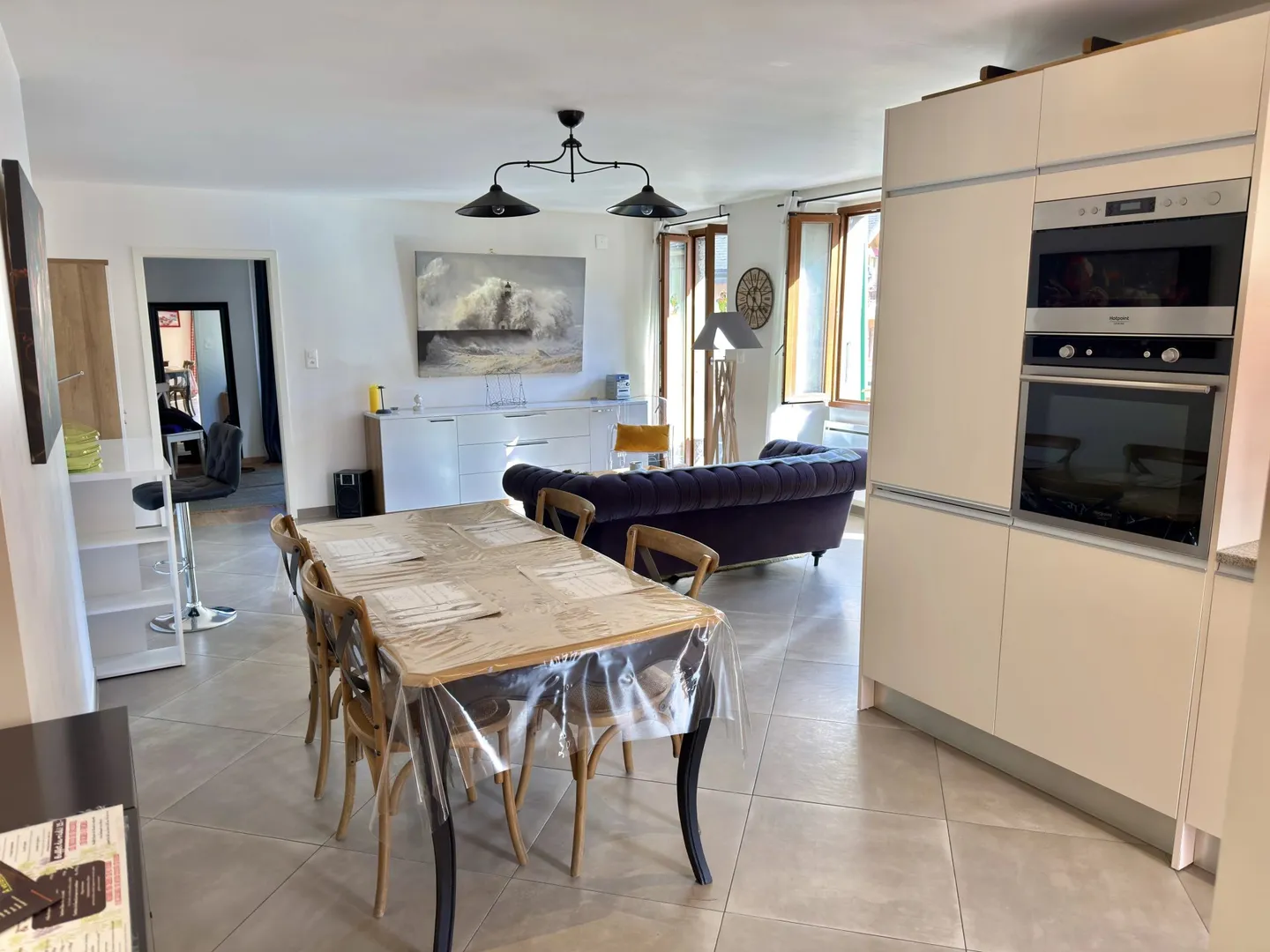 Appartement 2.5p meublé avec terrasse et balcon - Bramois, Sion. - Photo 2 of 13