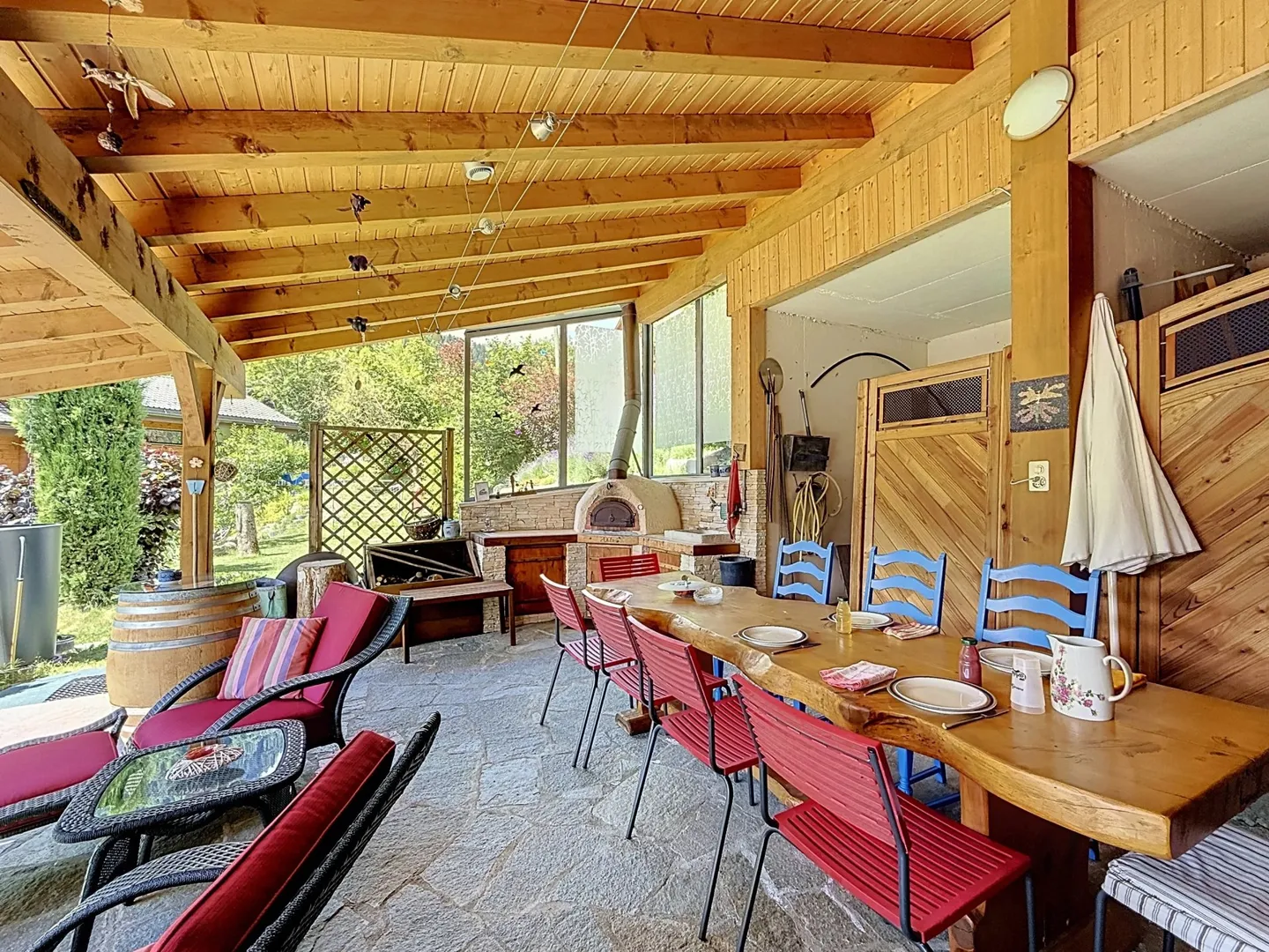 Villa familiare affascinante con terrazza coperta e vista eccezionale a Chamoson - Foto 10 di 12