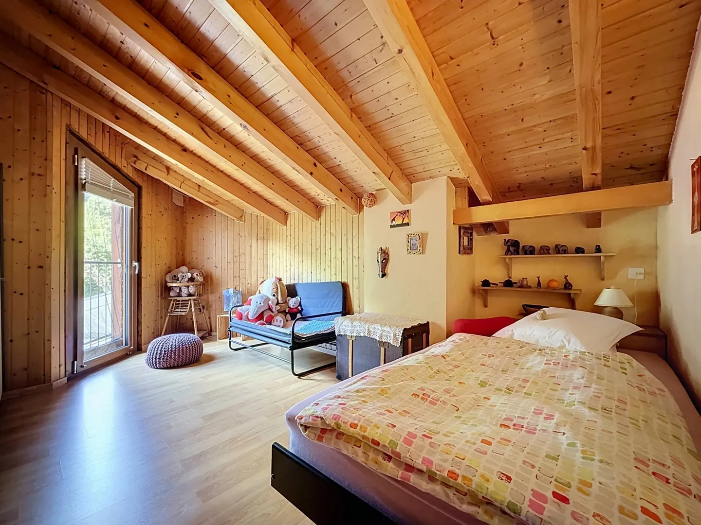 Charming family villa with covered terrace and exceptional view in Chamoson - Photo 10 of 13