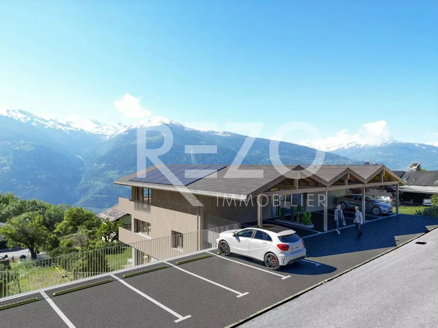 Vendita Appartamento 2.5 stanze - Chermignon - Foto 3 di 4