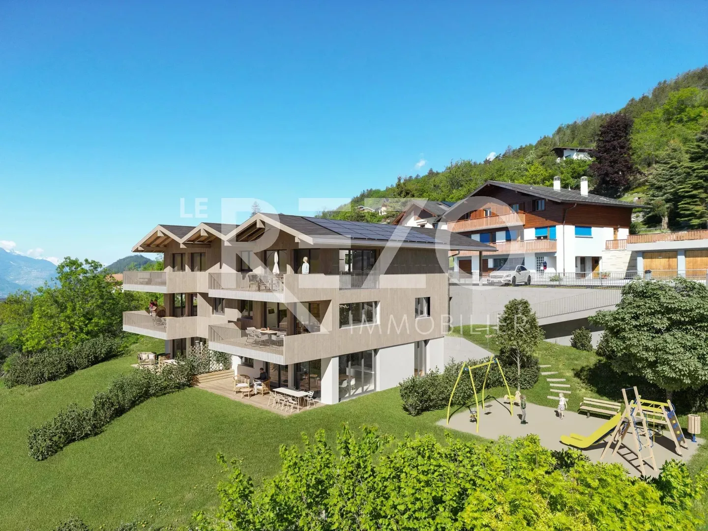 Vendita Appartamento 2.5 stanze - Chermignon - Foto 2 di 4