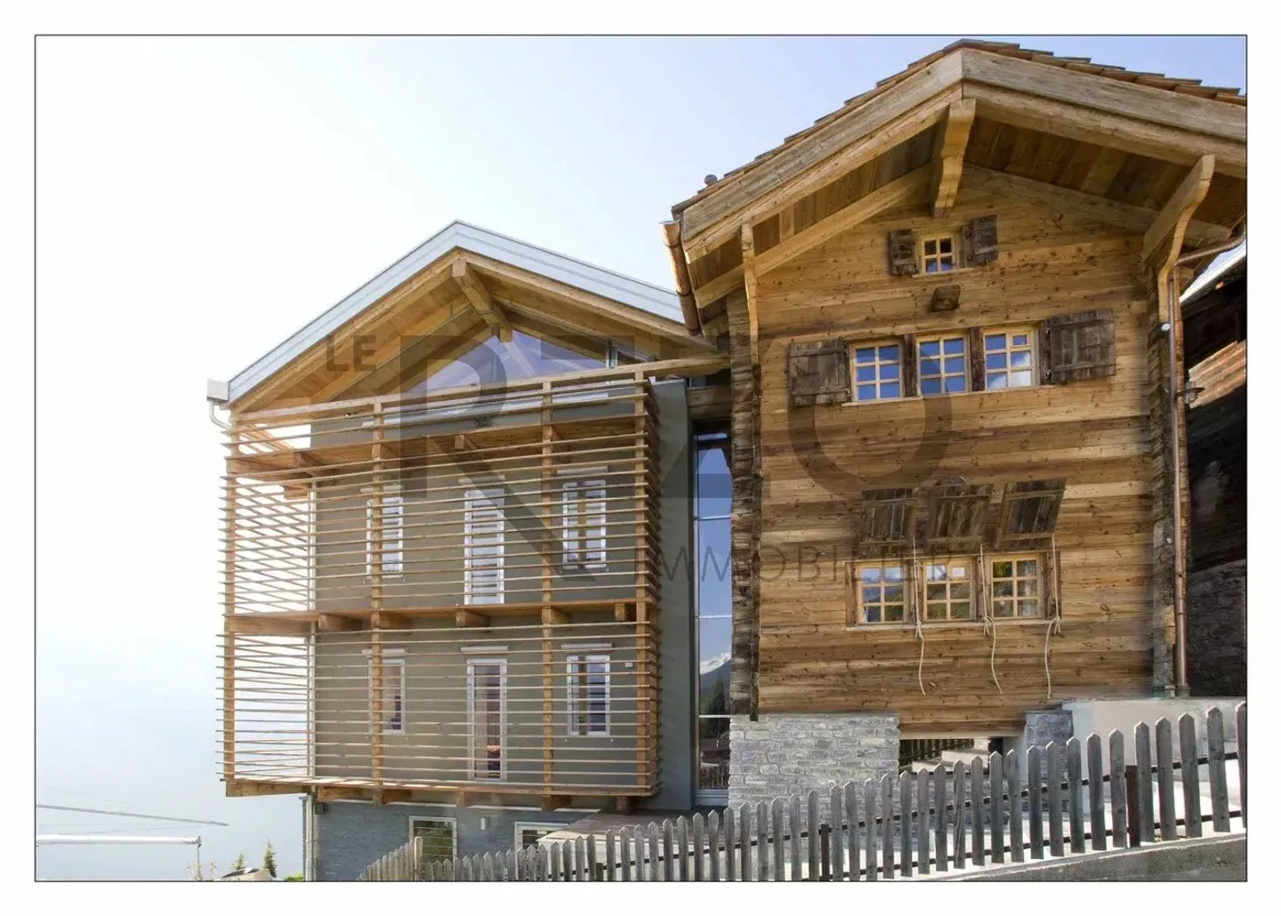 Wunderschönes Architektenchalet in St-Martin - Foto 1 von 13