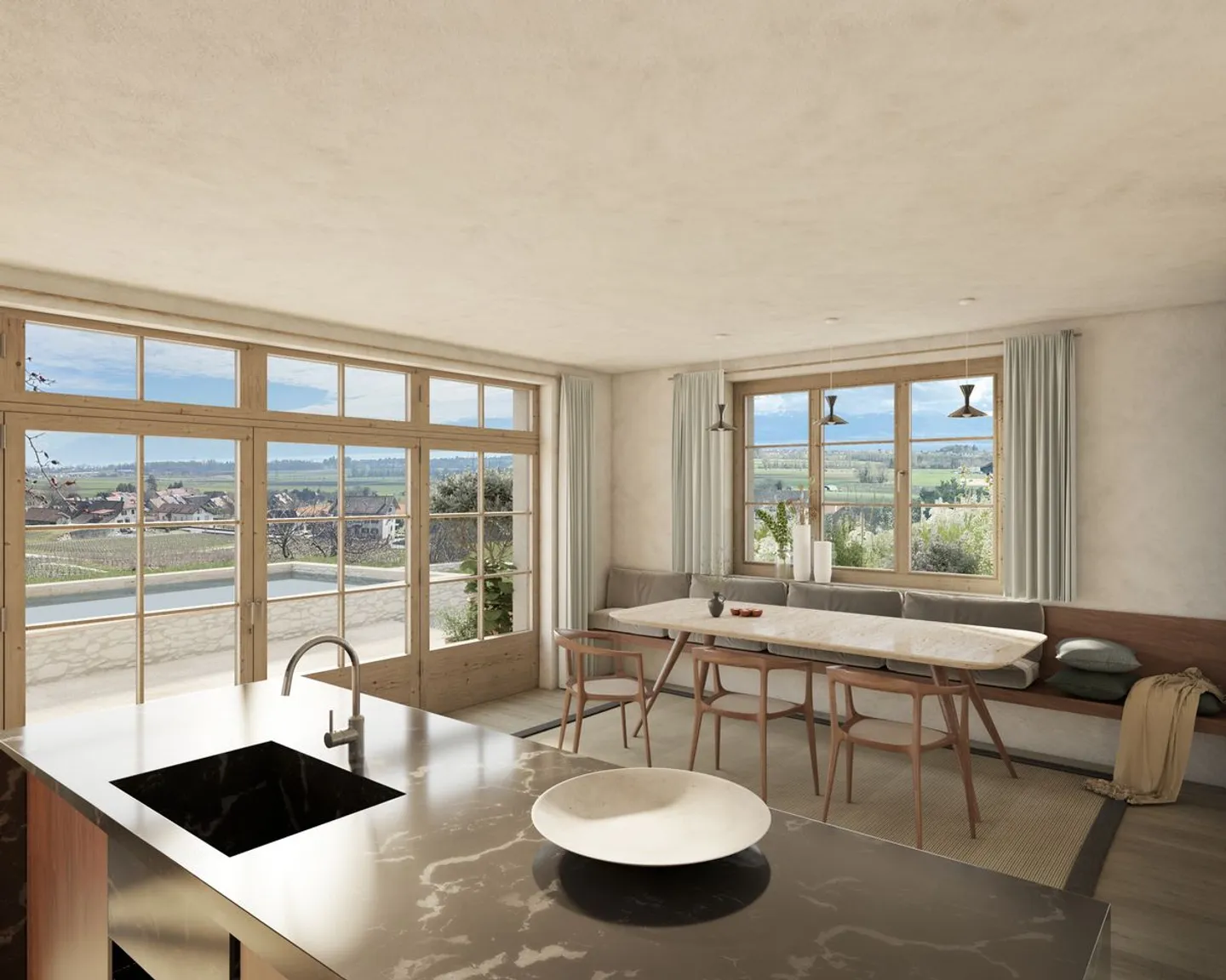 Minergie-Villa mit Aussicht und Weinberg - Foto 1 von 9