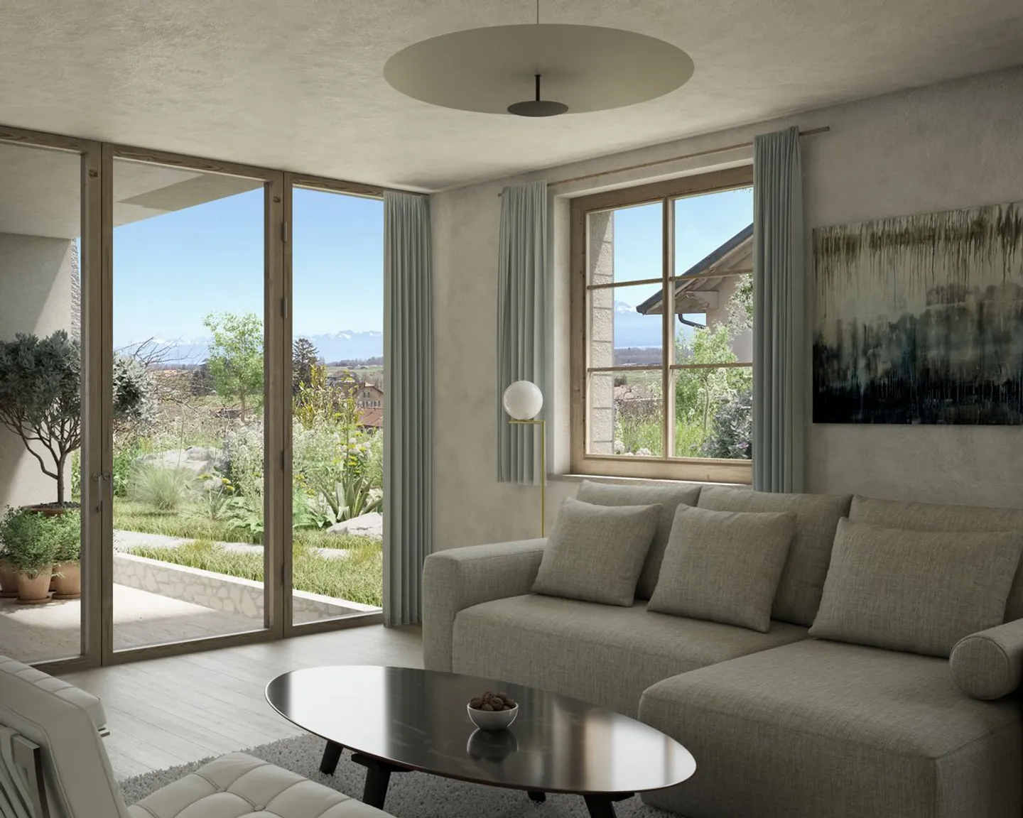 Minergie-Villa mit Aussicht und Weinberg - Foto 7 von 9