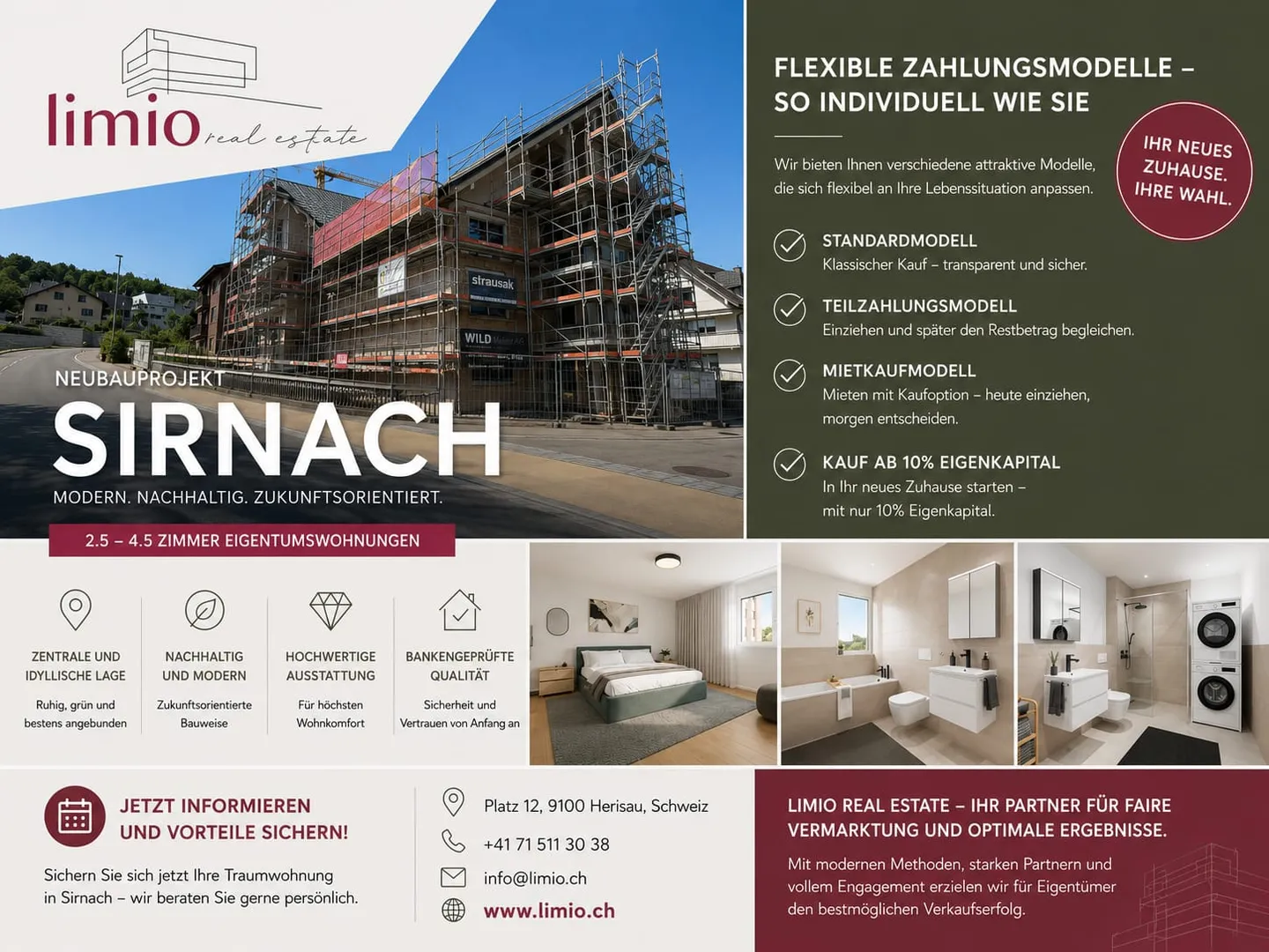 New 4.5-Room Apartment in Sirnach - Photo 5 of 13